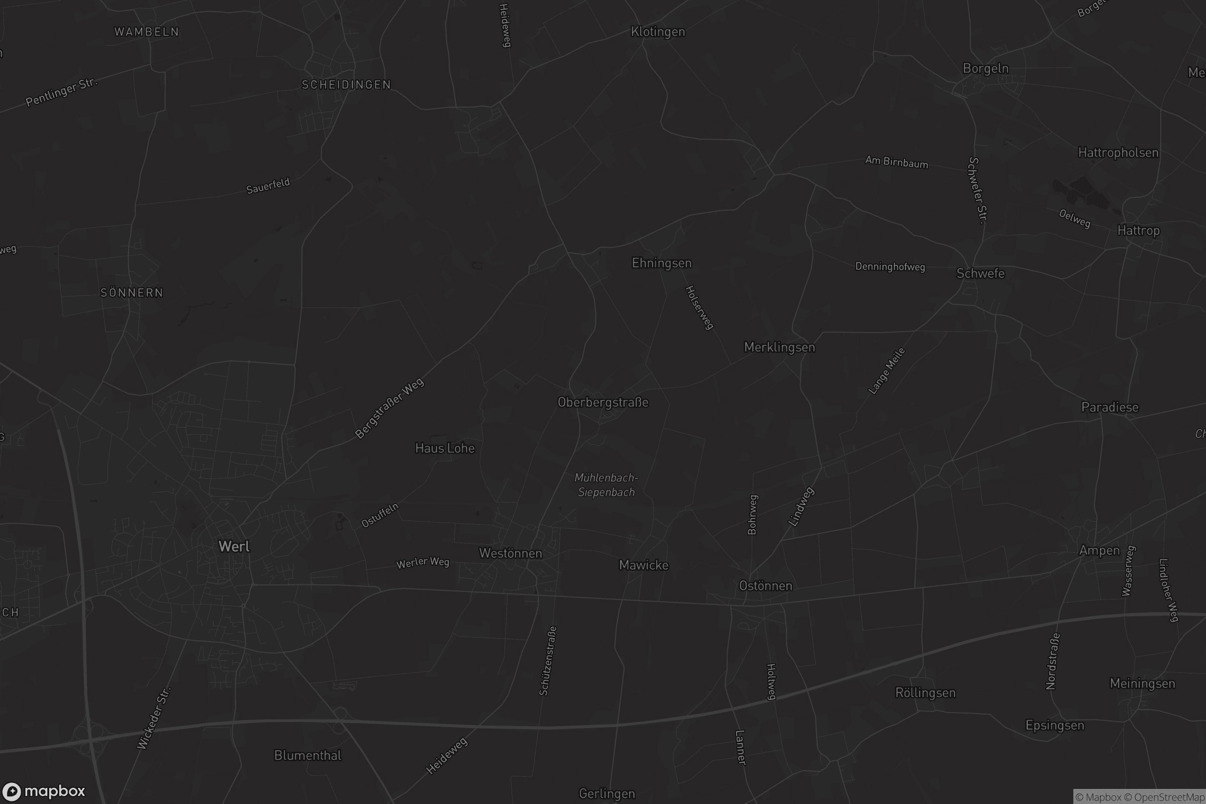 Karte von Oberbergstraße