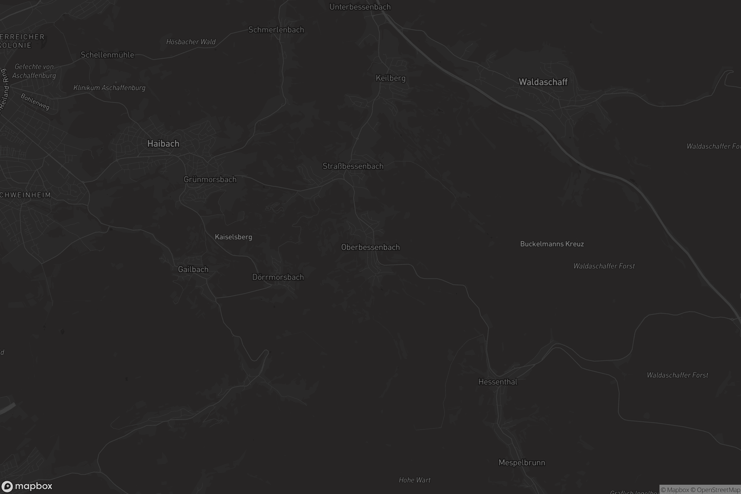 Karte von Oberbessenbach