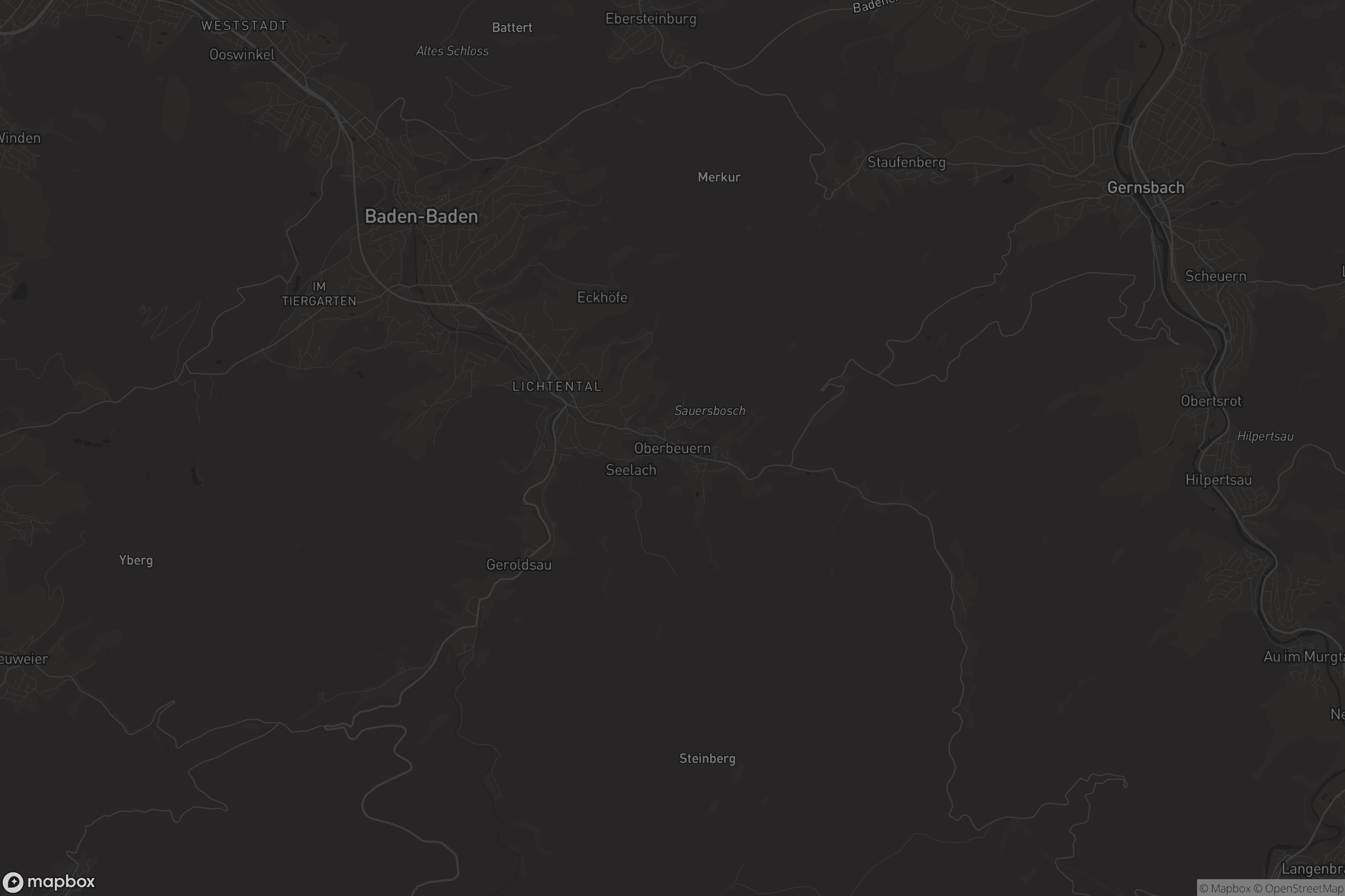 Karte von Oberbeuern