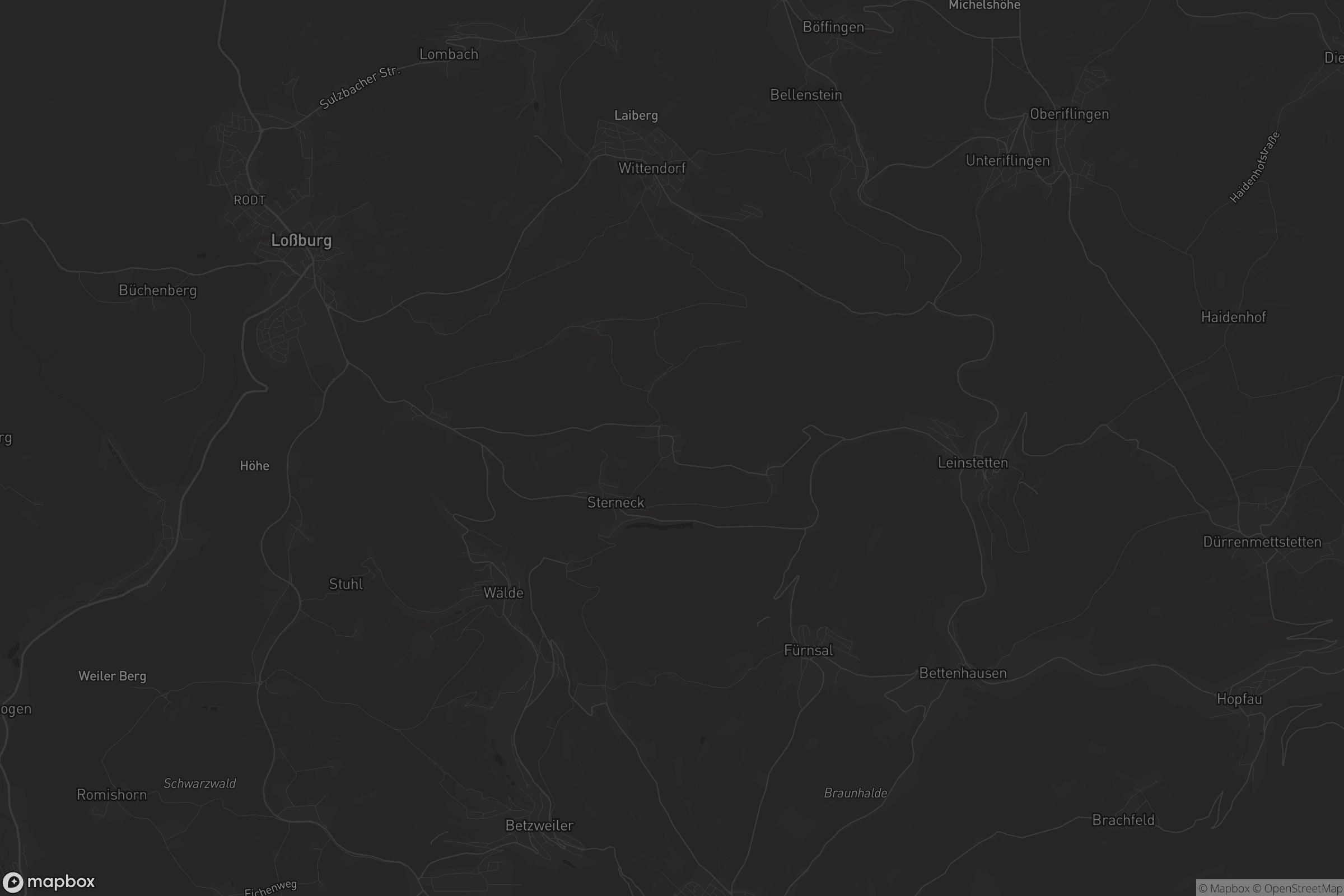 Karte von Oberbrändi