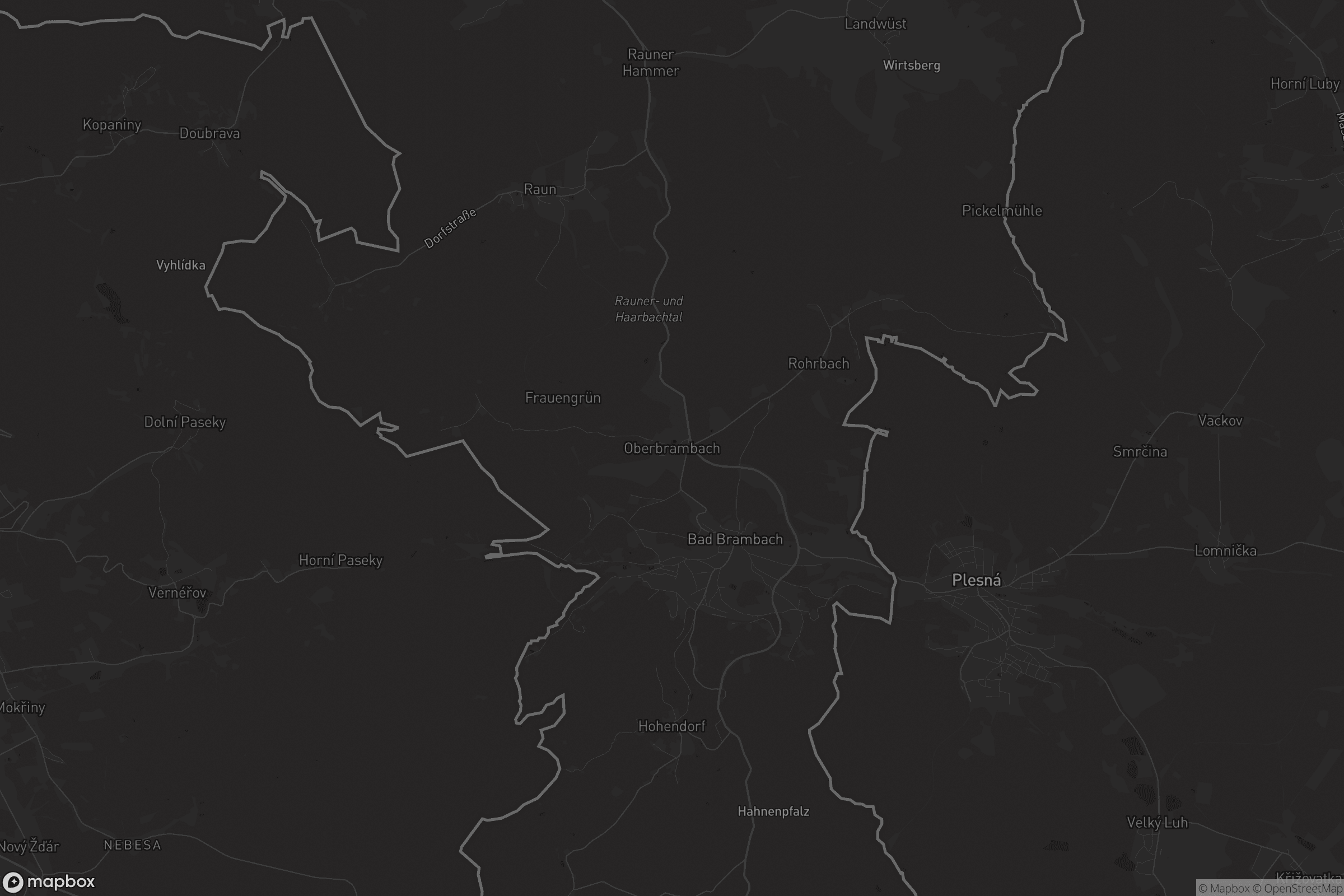 Karte von Oberbrambach