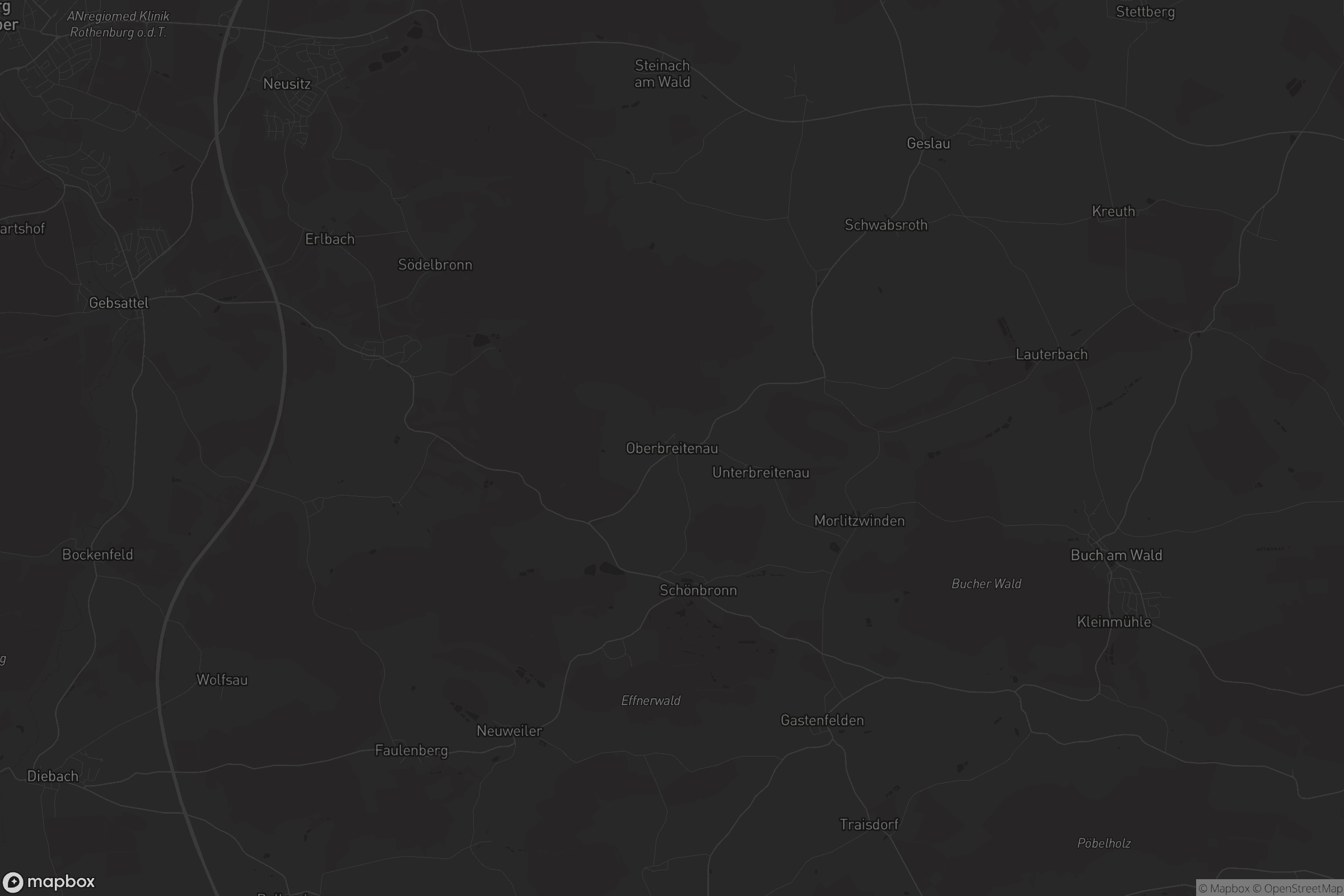 Karte von Oberbreitenau