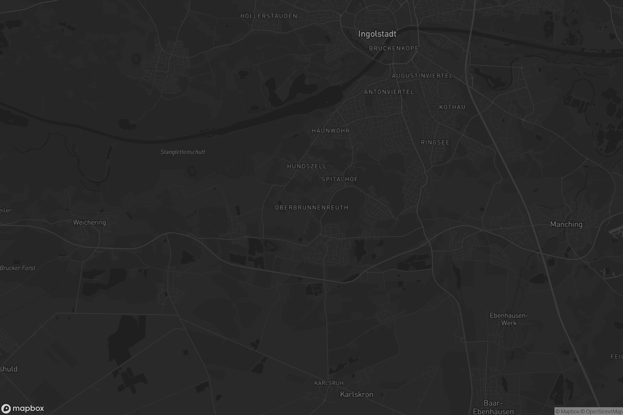 Karte von Oberbrunnenreuth