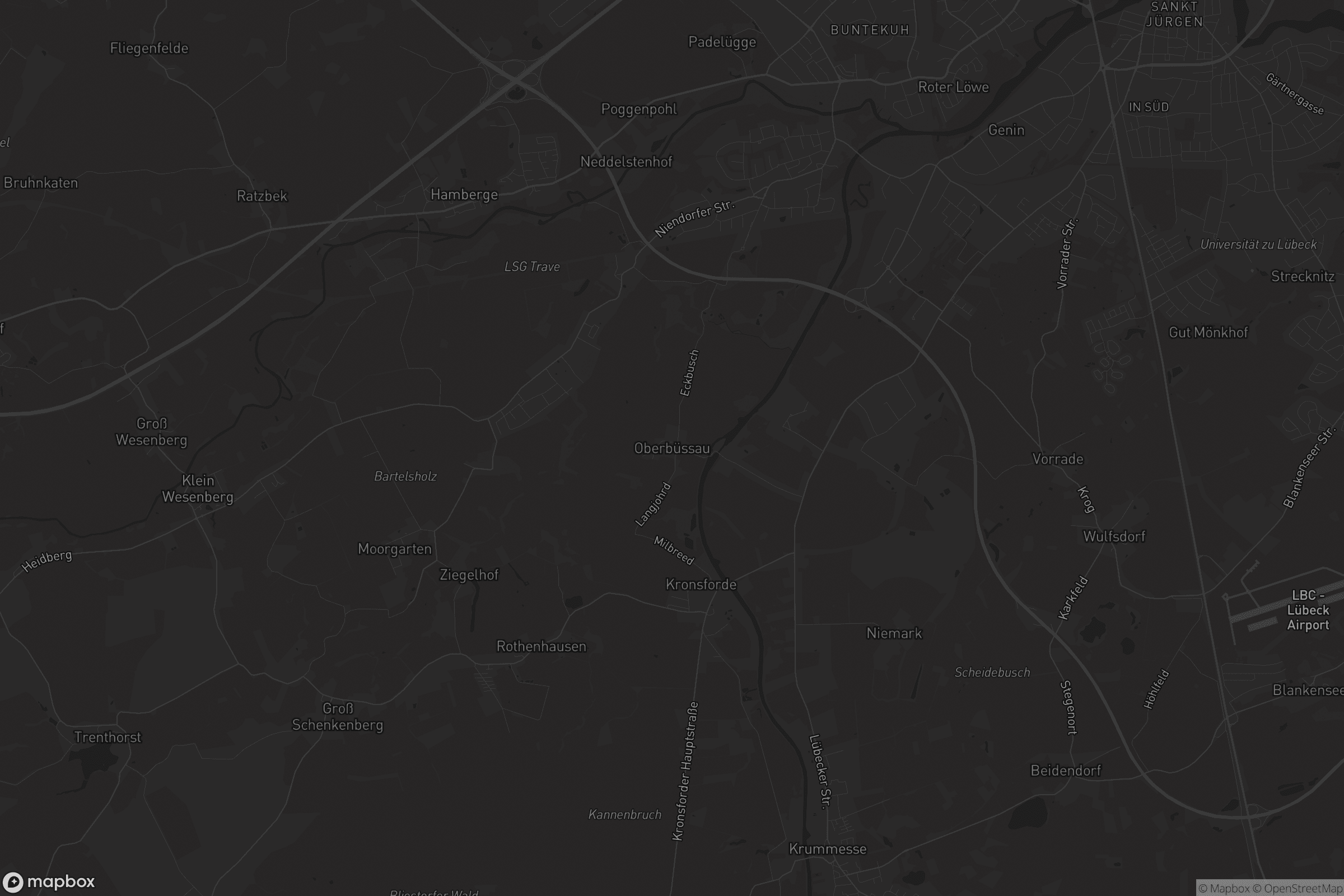 Karte von Oberbüssau