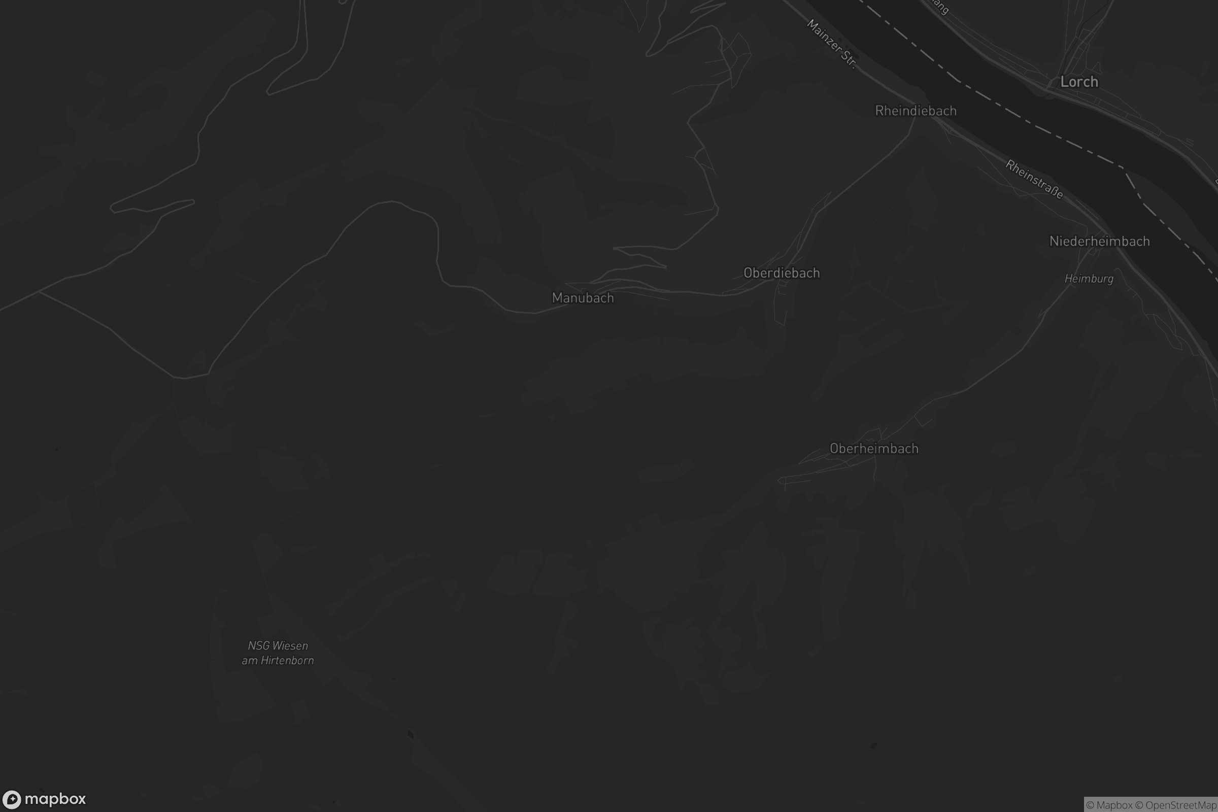 Karte von Oberdiebach