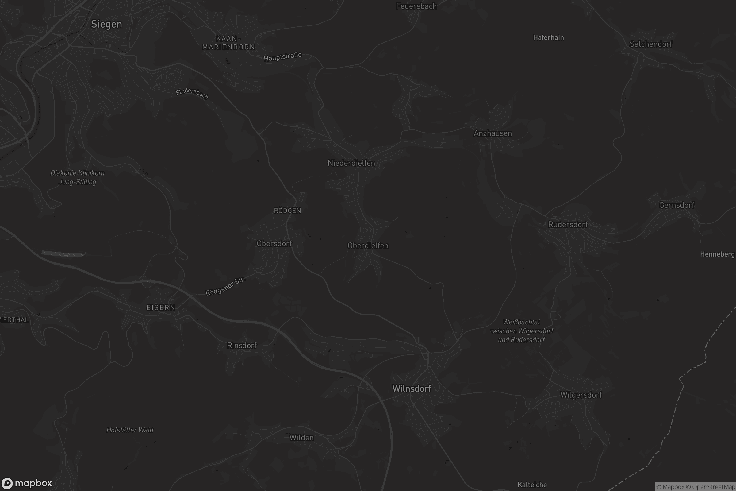 Karte von Oberdielfen