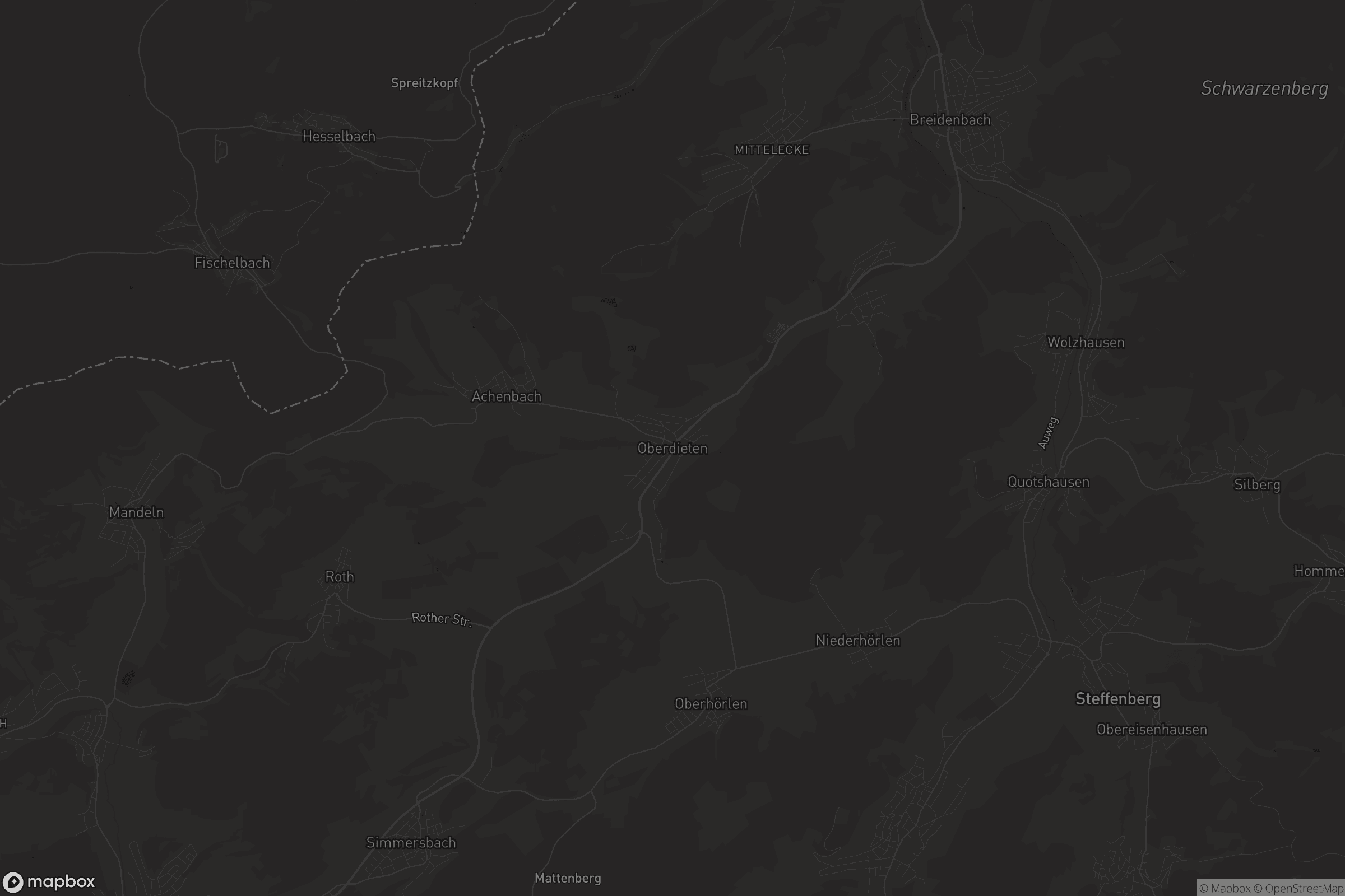 Karte von Oberdieten