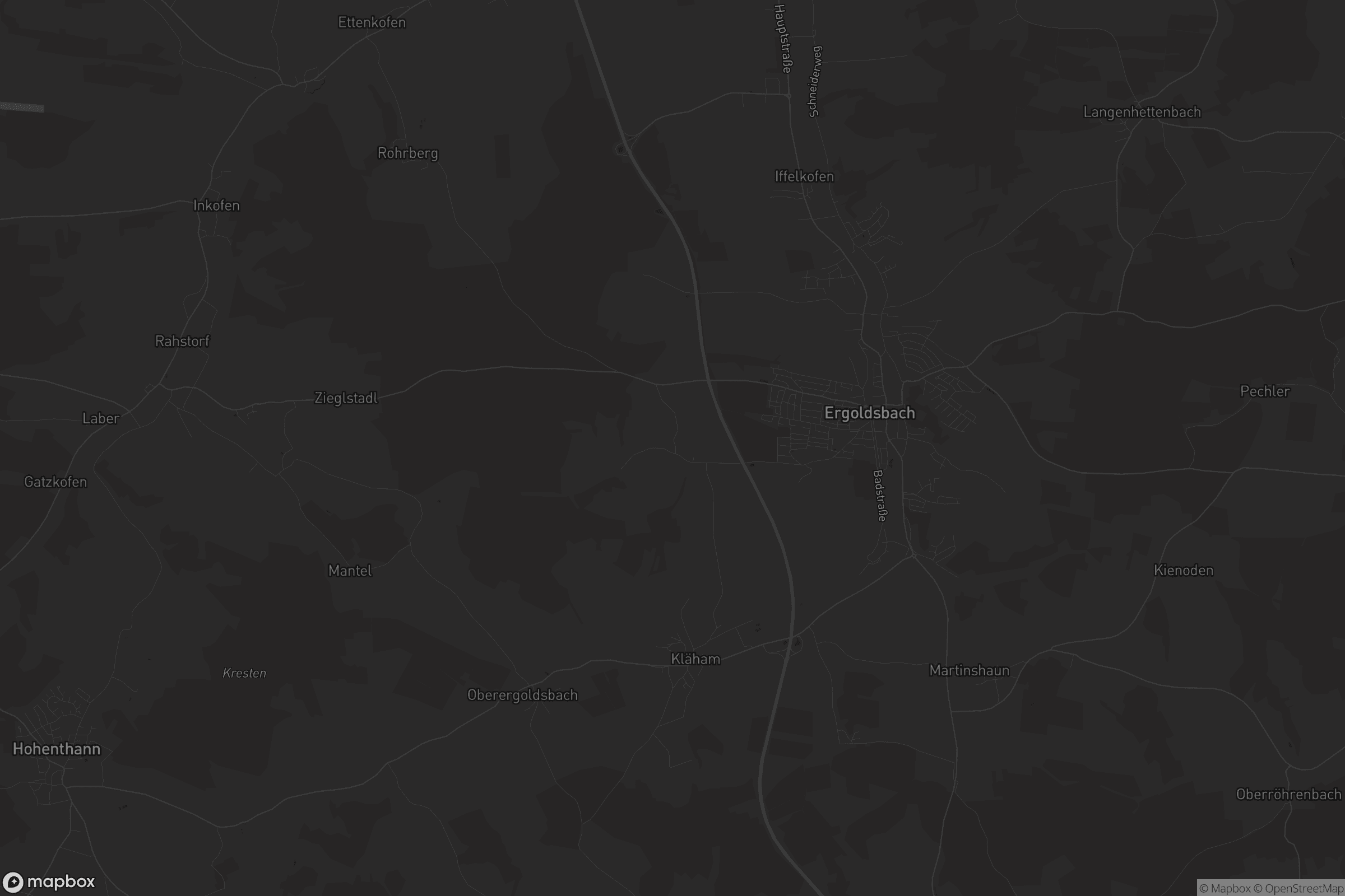 Karte von Oberdörnbach