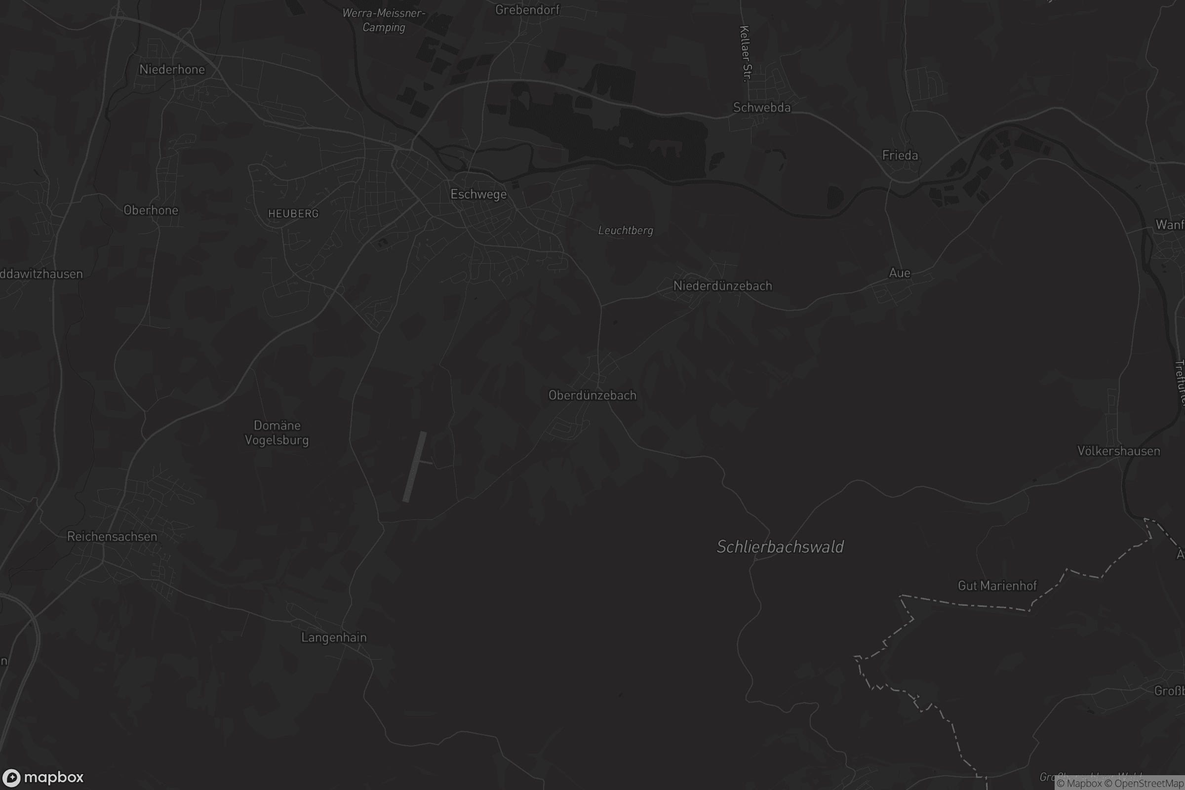 Karte von Oberdünzebach