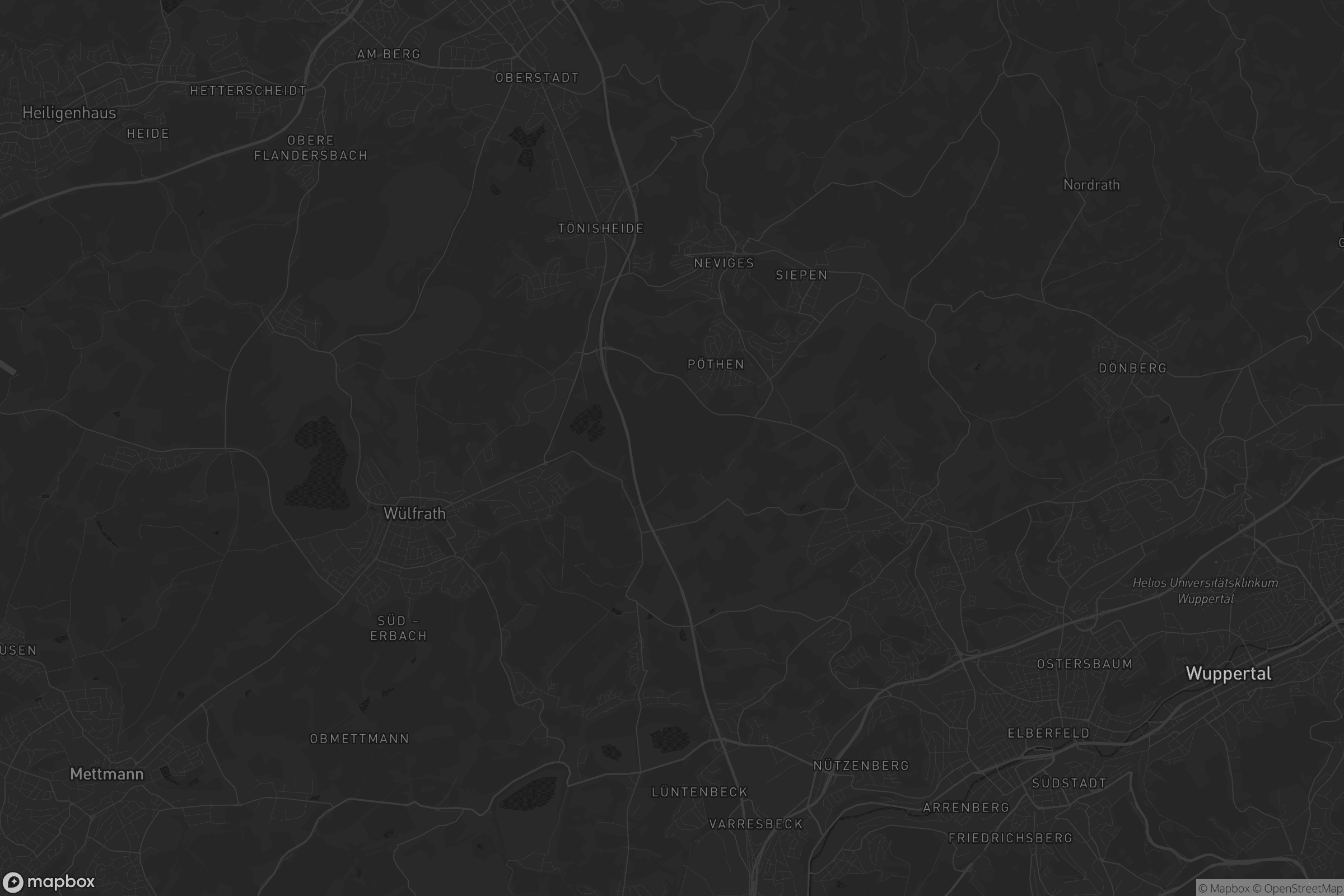 Karte von Oberdüssel