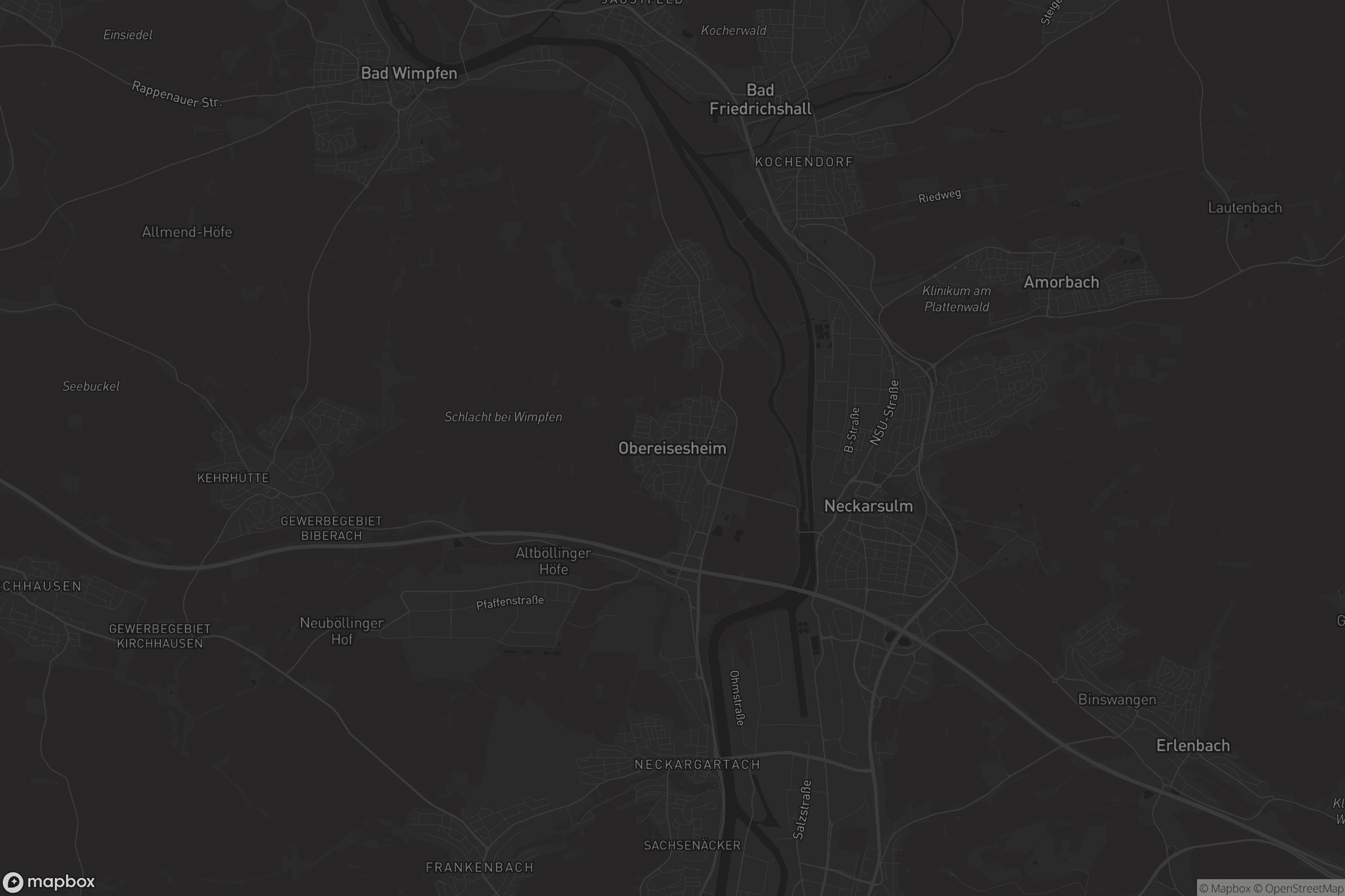 Karte von Obereisesheim