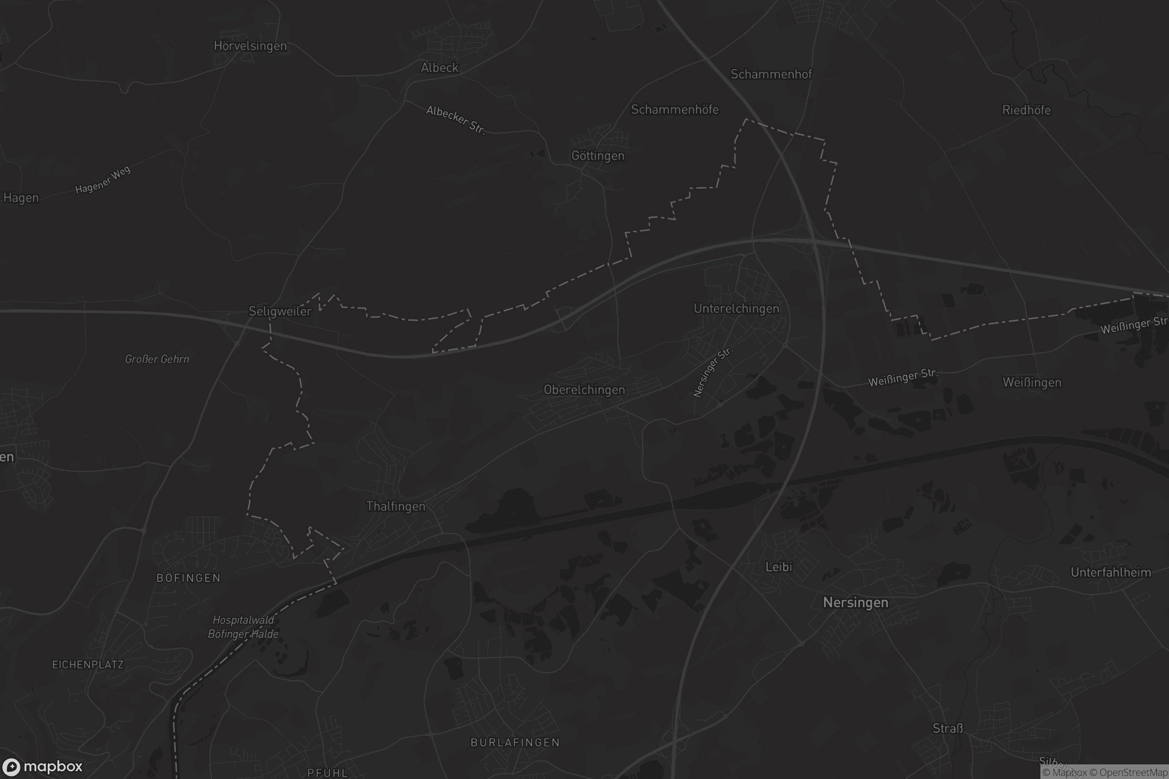 Karte von Oberelchingen