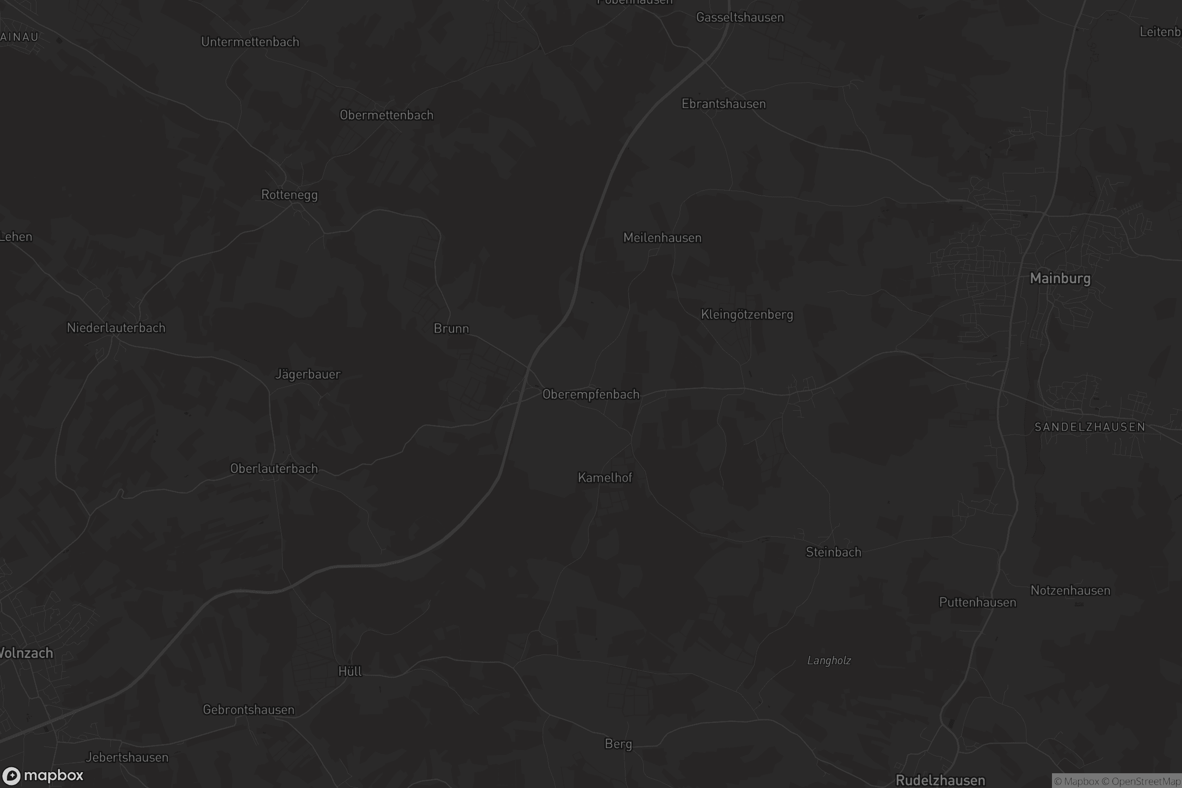 Karte von Oberempfenbach