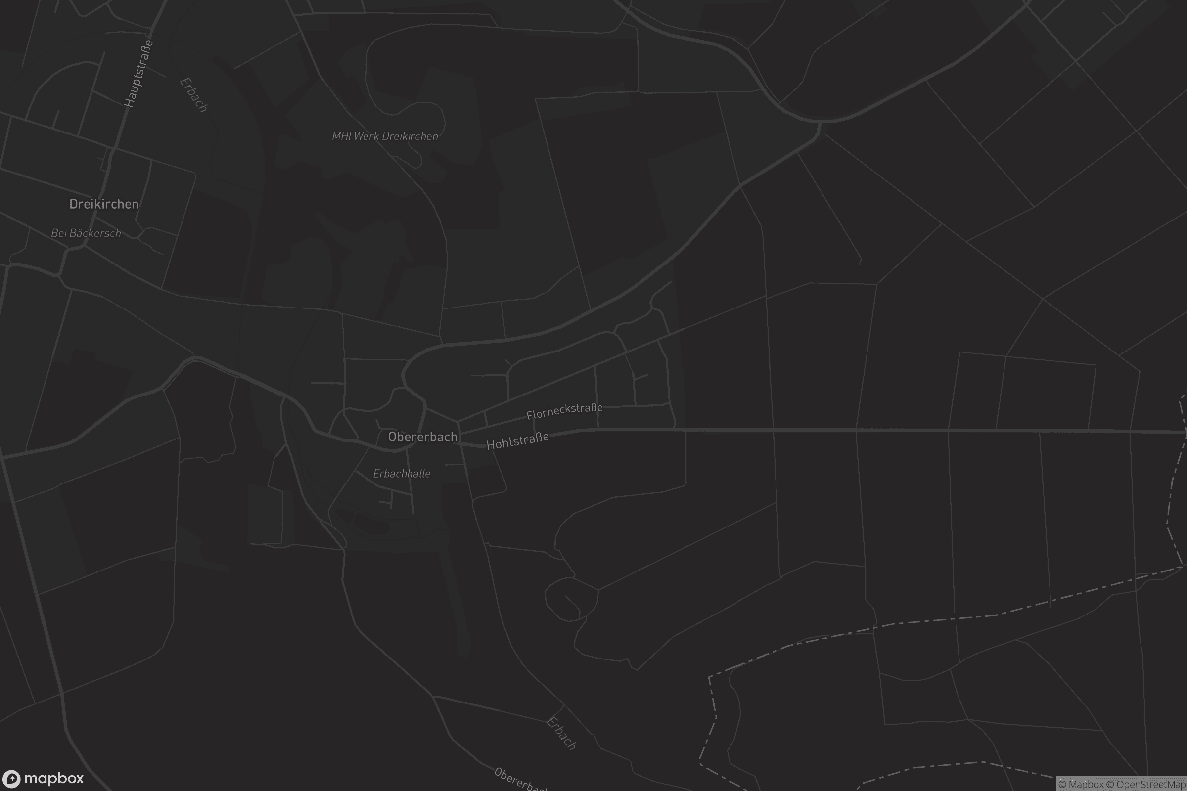 Karte von Obererbach