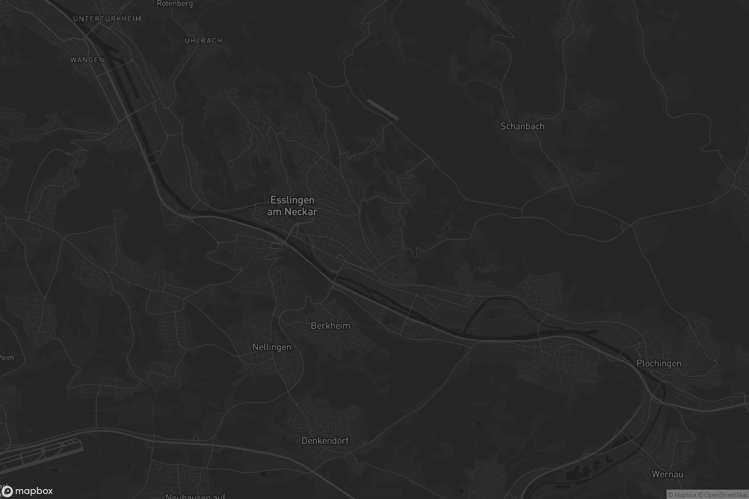 Karte von Oberesslingen