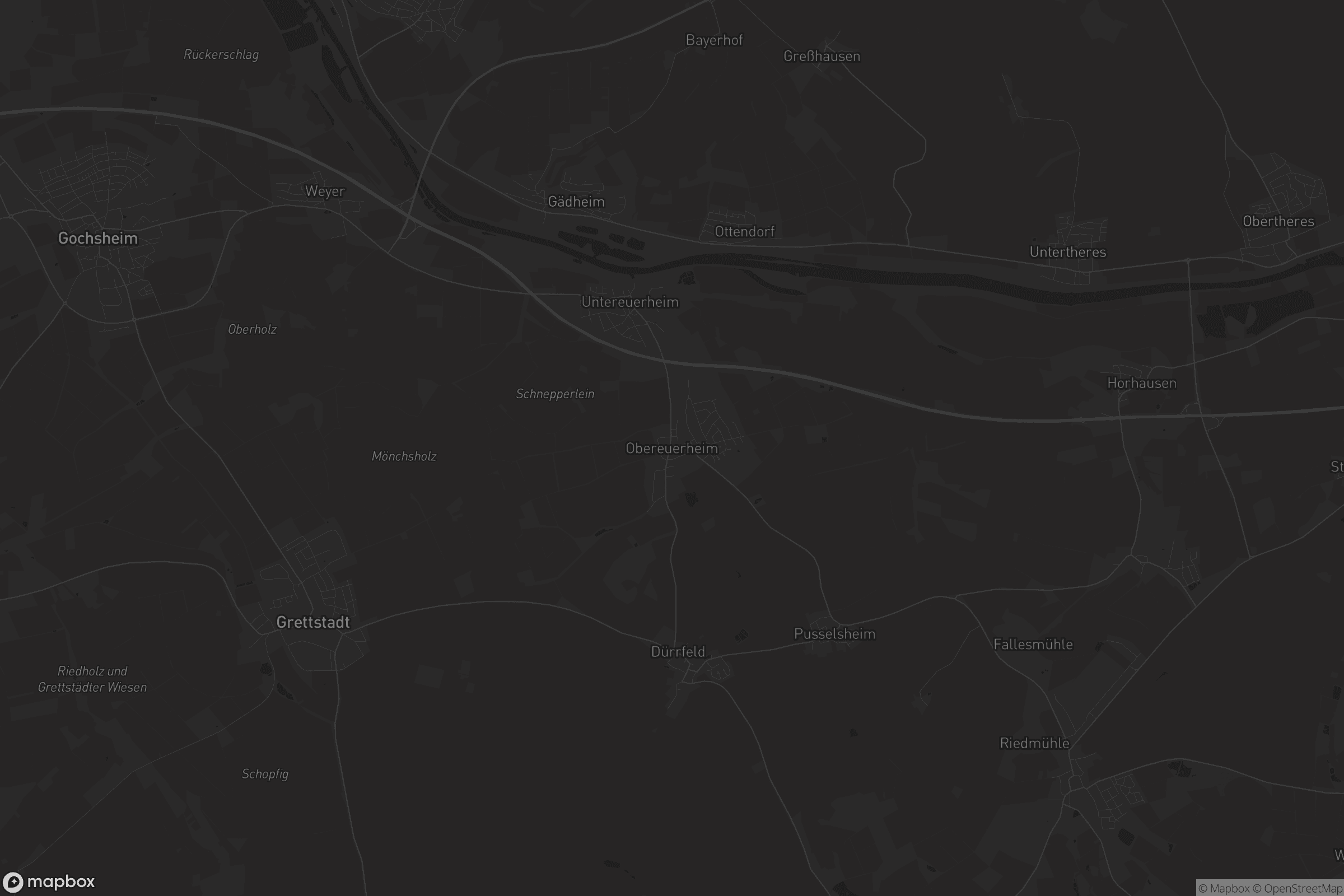 Karte von Obereuerheim