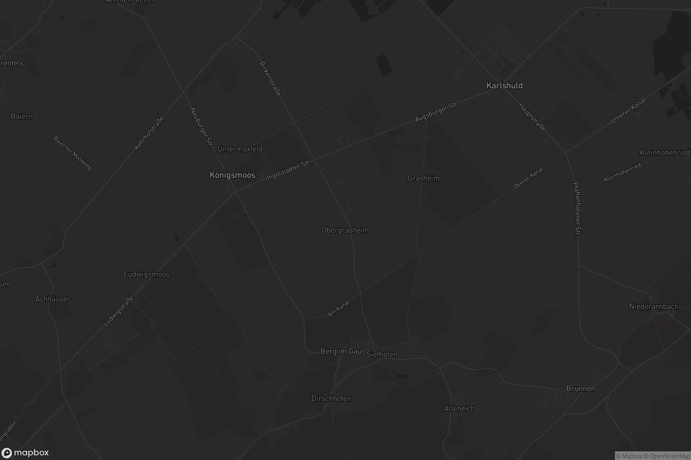 Karte von Obergrasheim