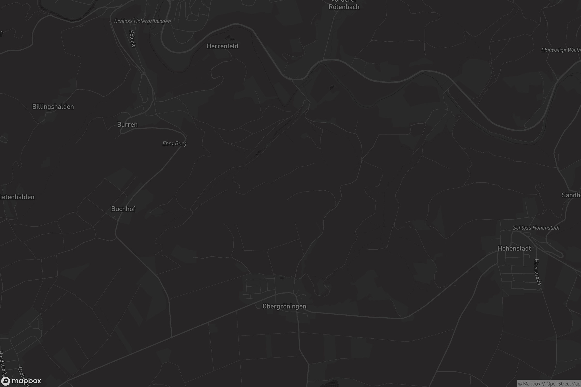 Karte von Obergröningen