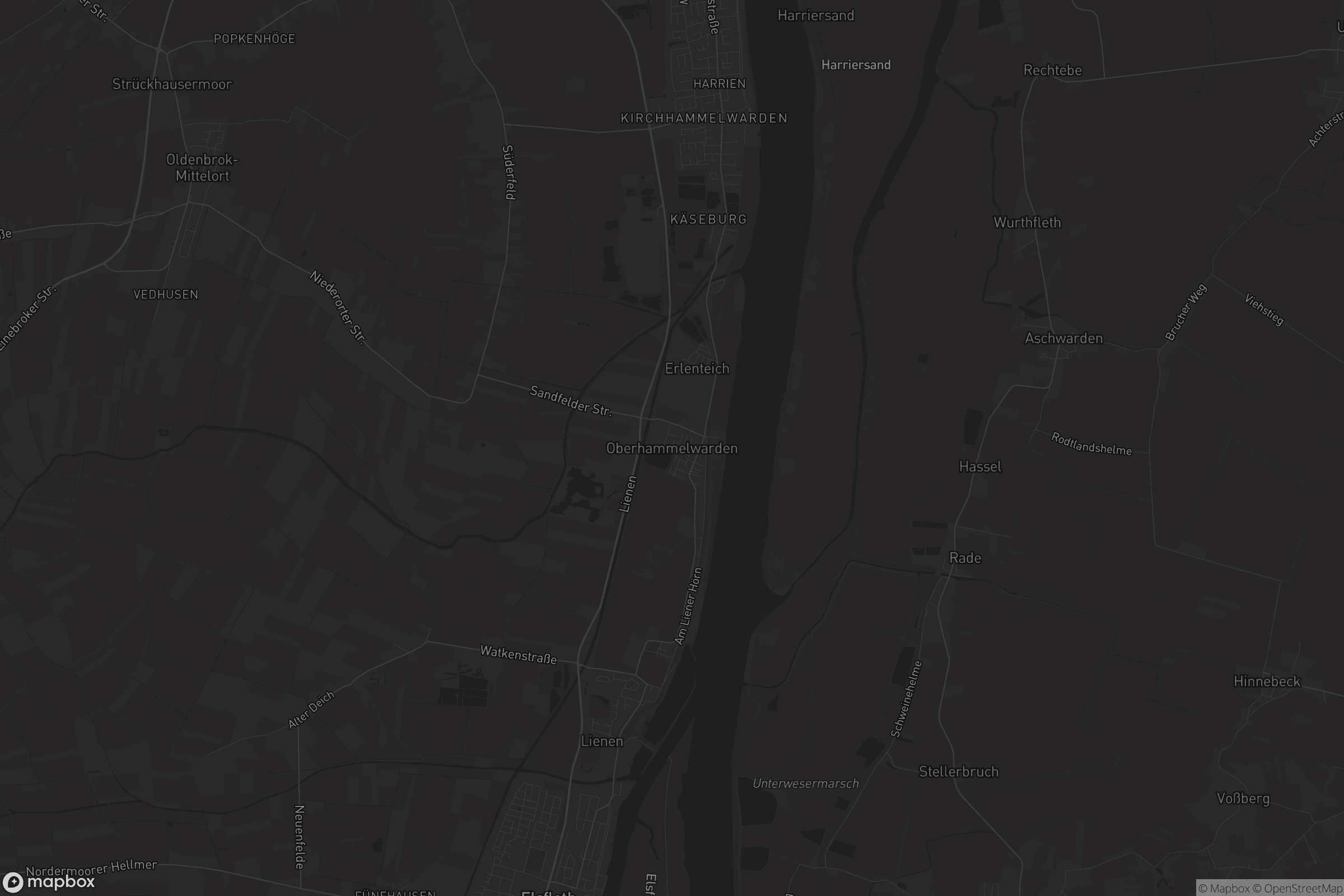 Karte von Oberhammelwarden