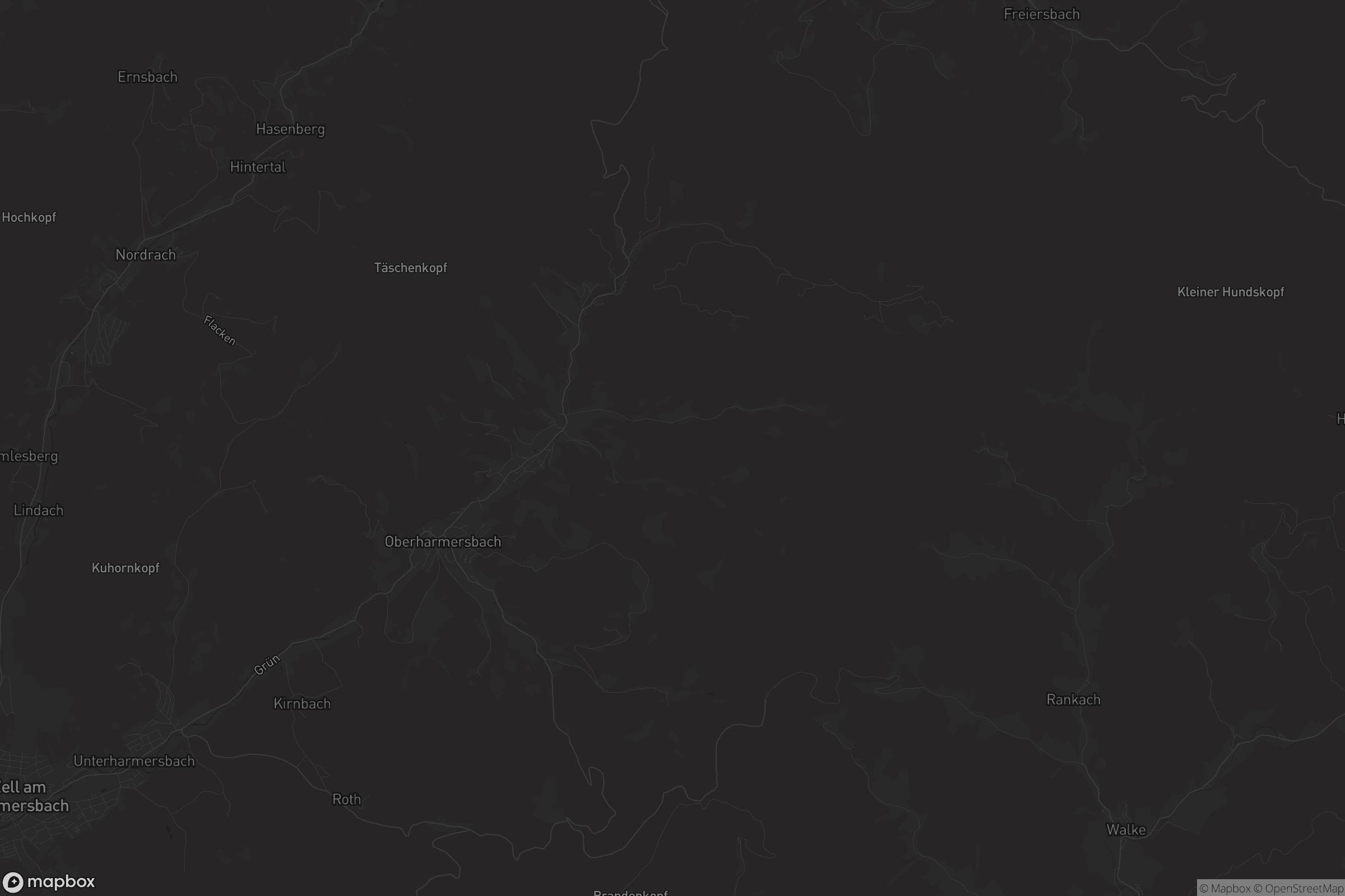 Karte von Oberharmersbach