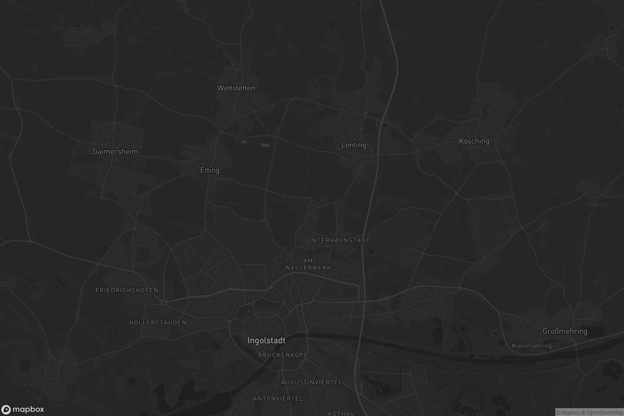 Karte von Oberhaunstadt