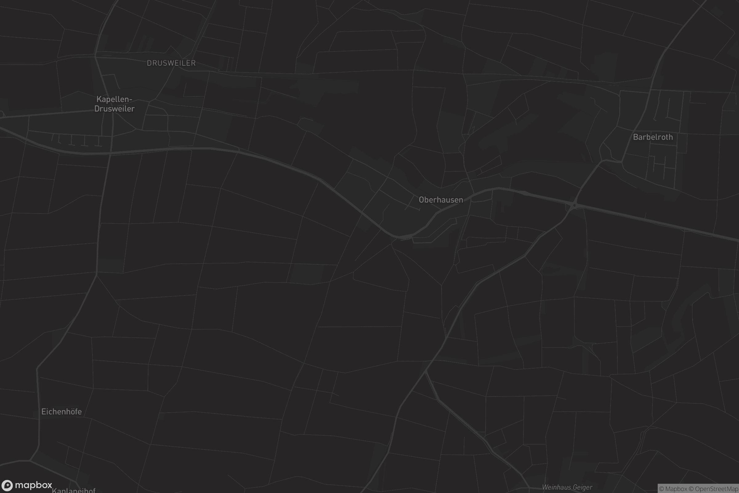 Karte von Oberhausen