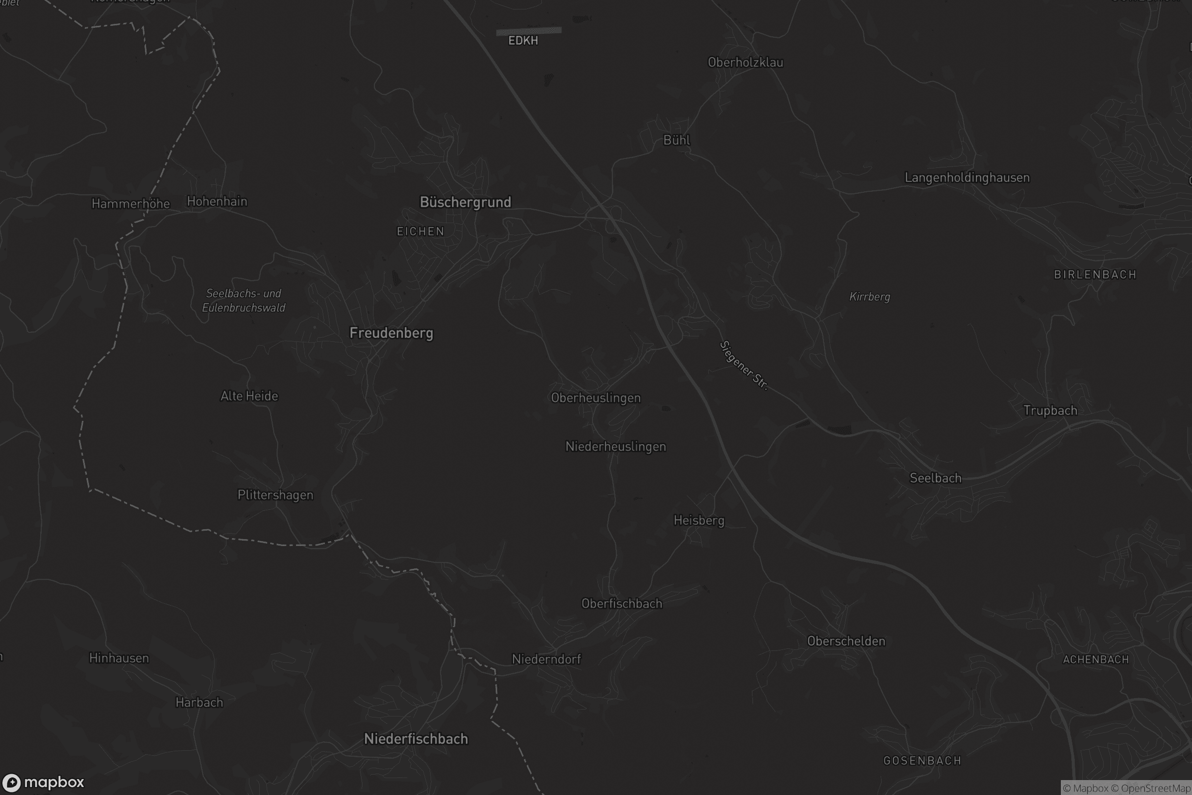 Karte von Oberheuslingen