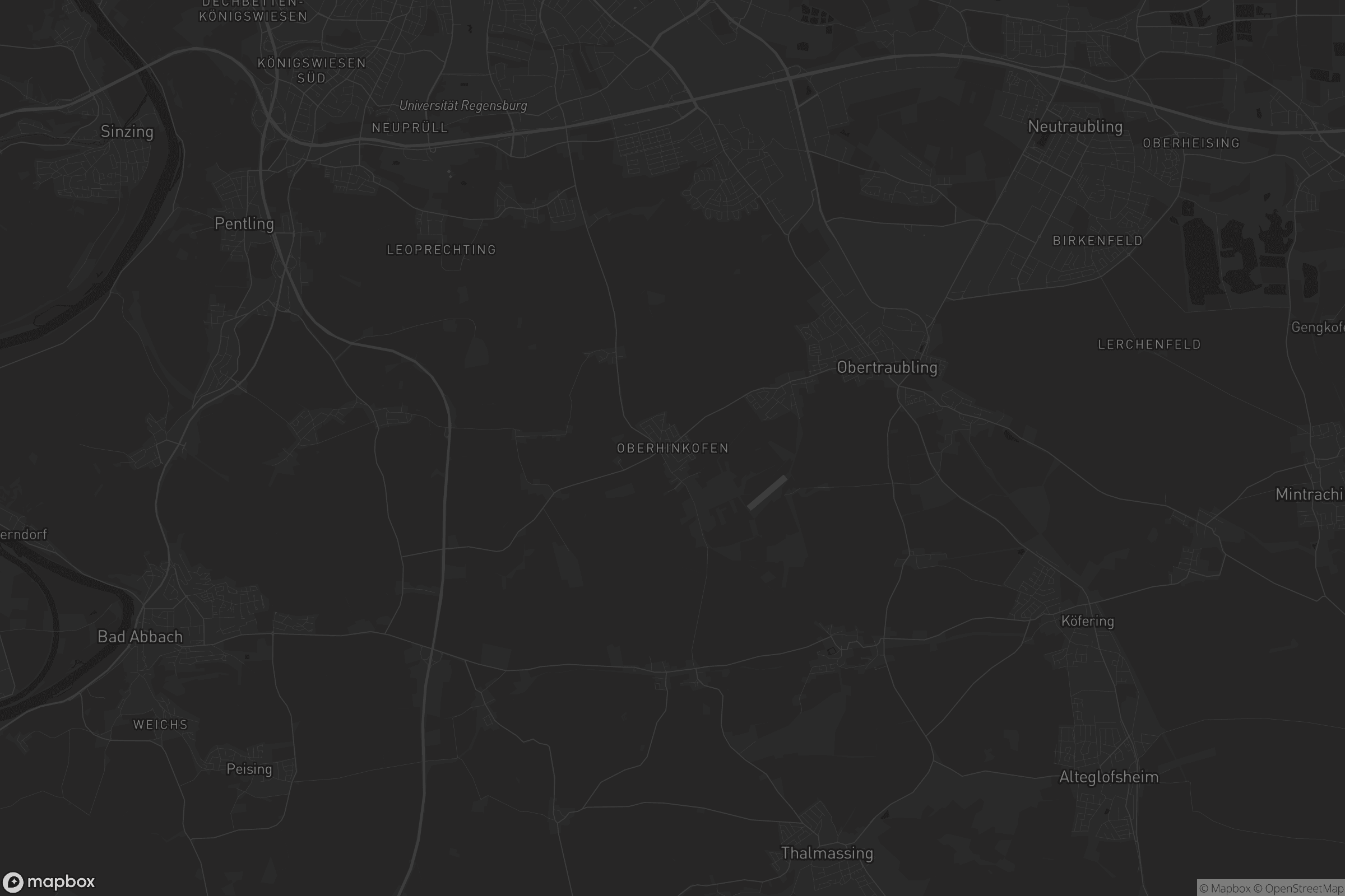 Karte von Oberhinkofen