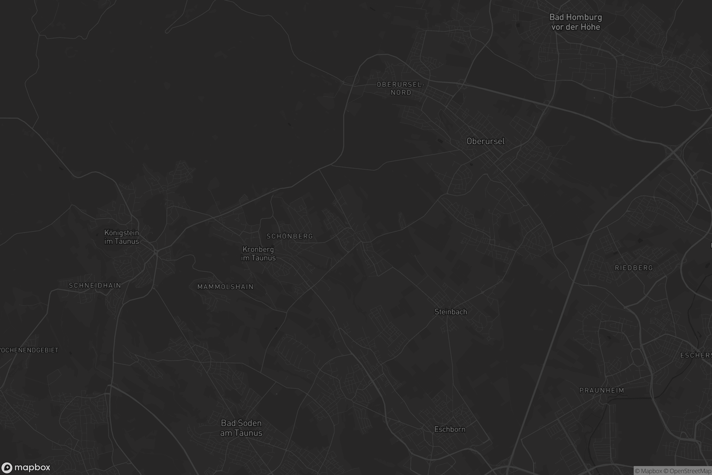 Karte von Oberhöchstadt