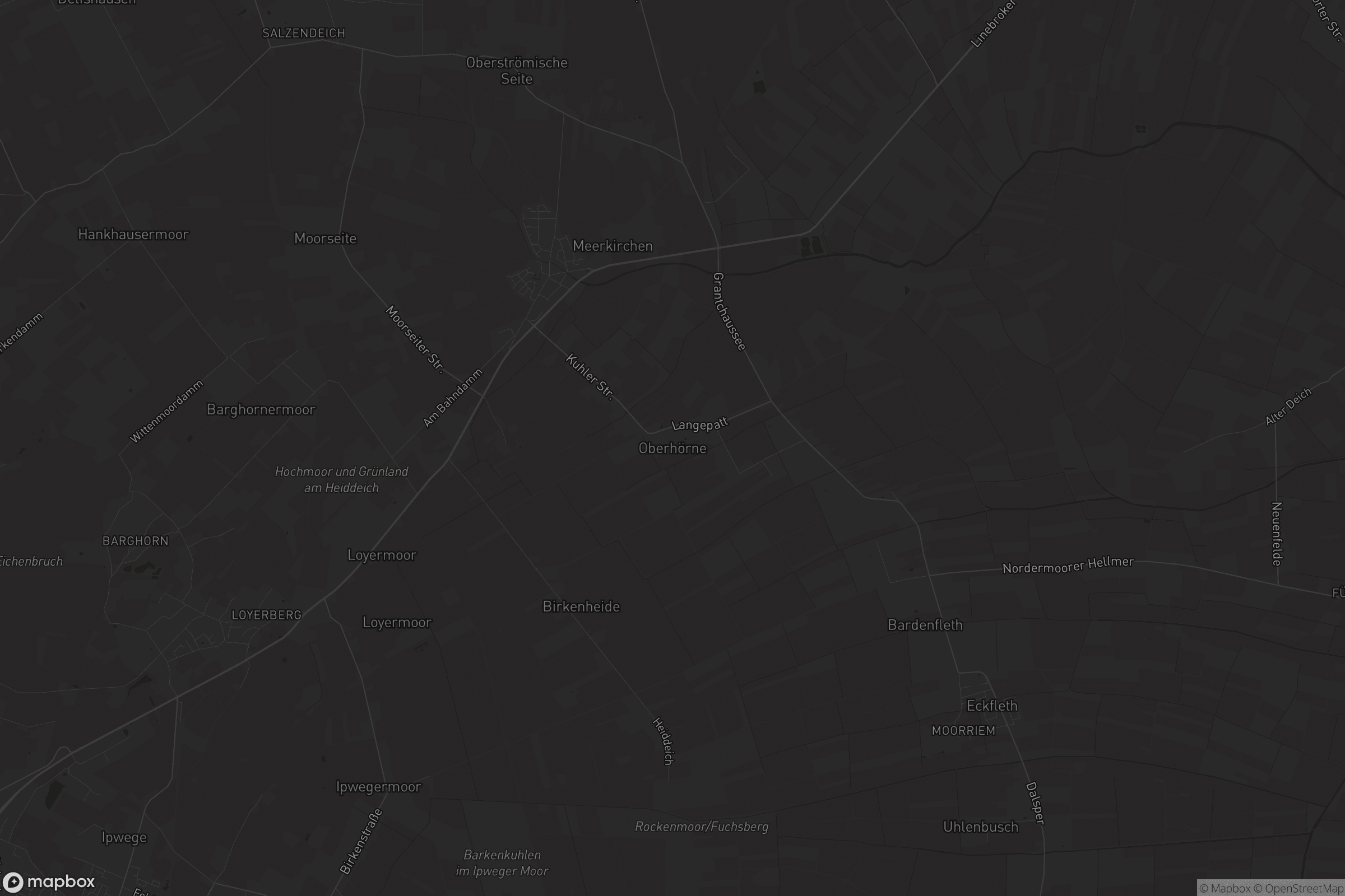 Karte von Oberhörne