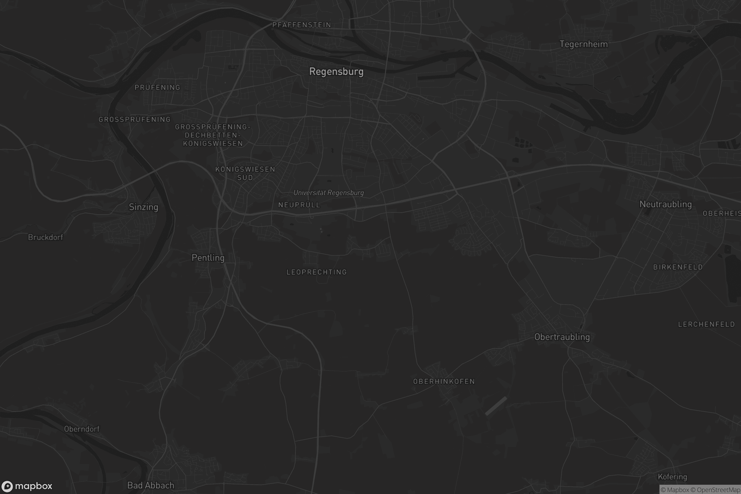 Karte von Oberisling