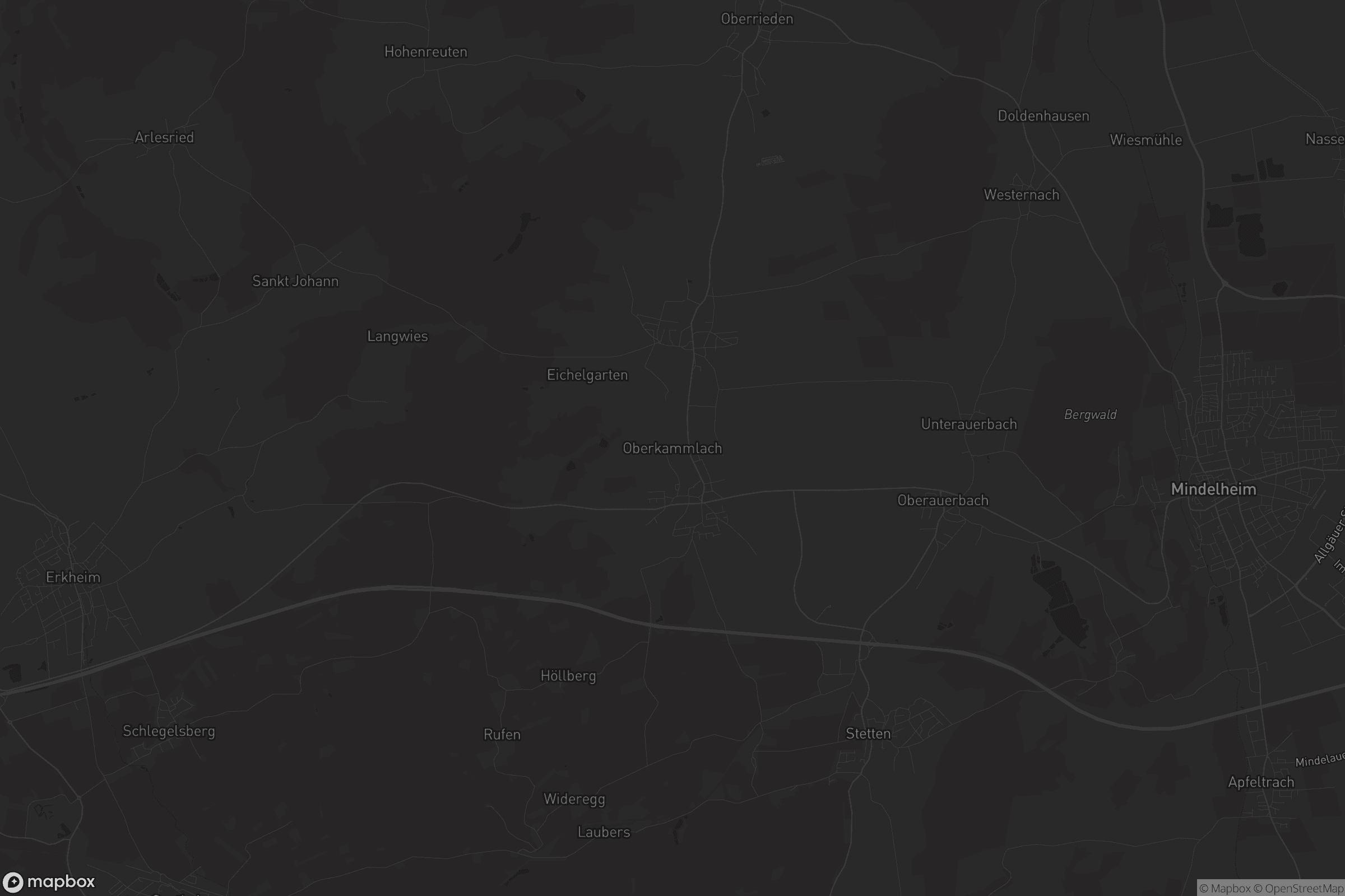 Karte von Oberkammlach