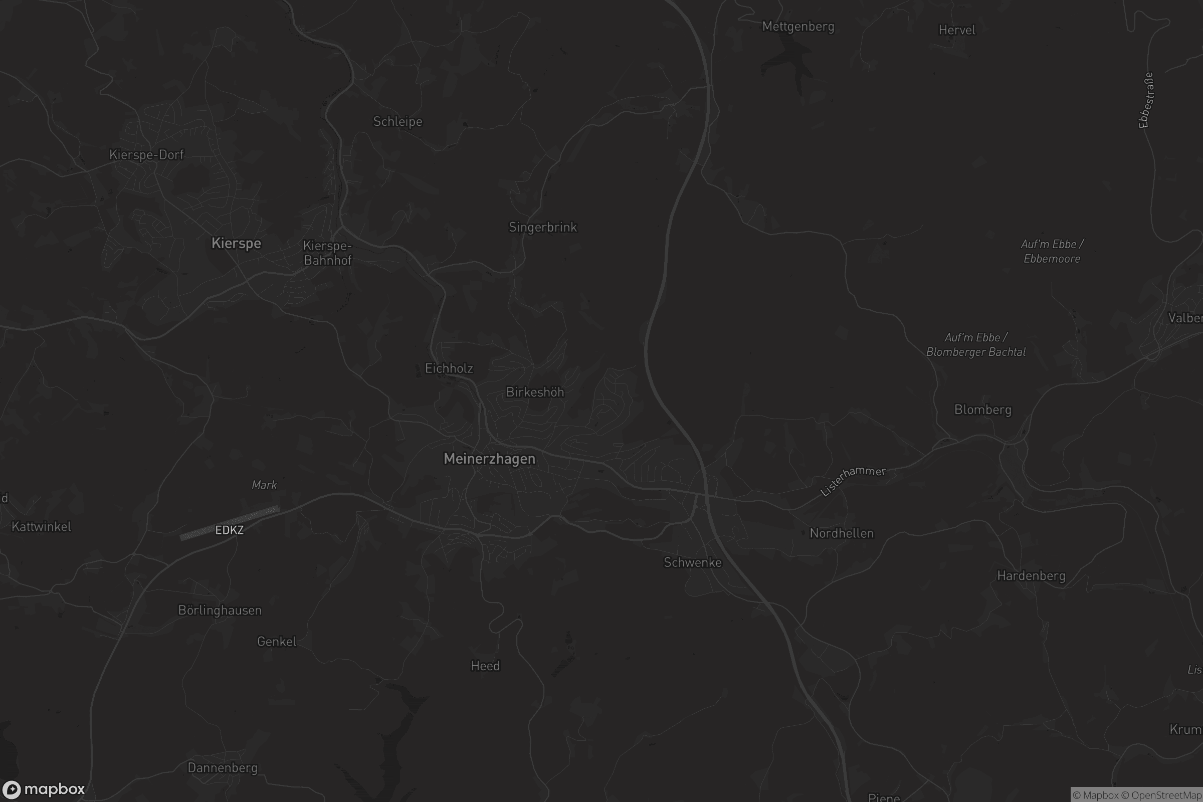 Karte von Oberkorbecke