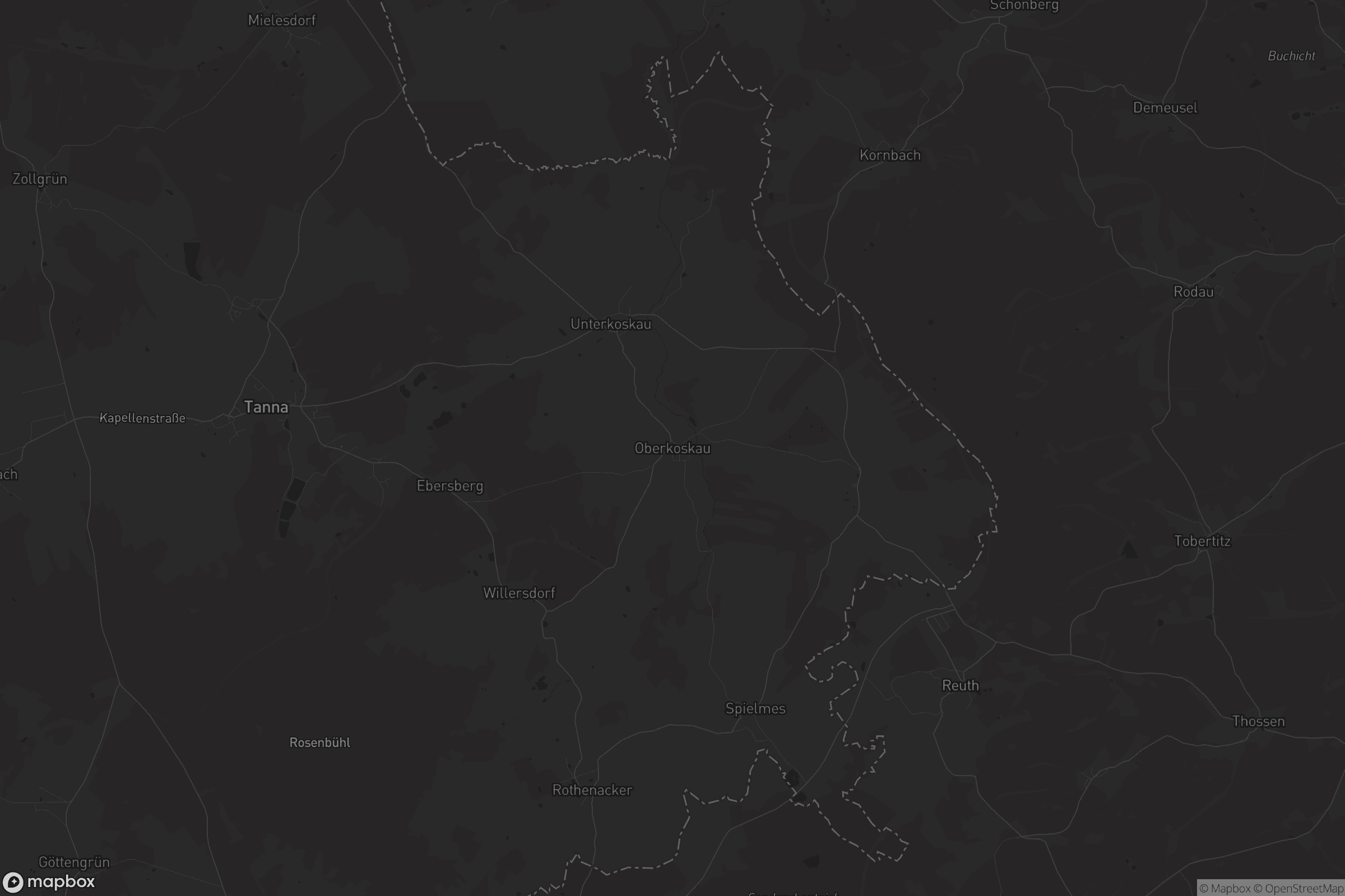 Karte von Oberkoskau