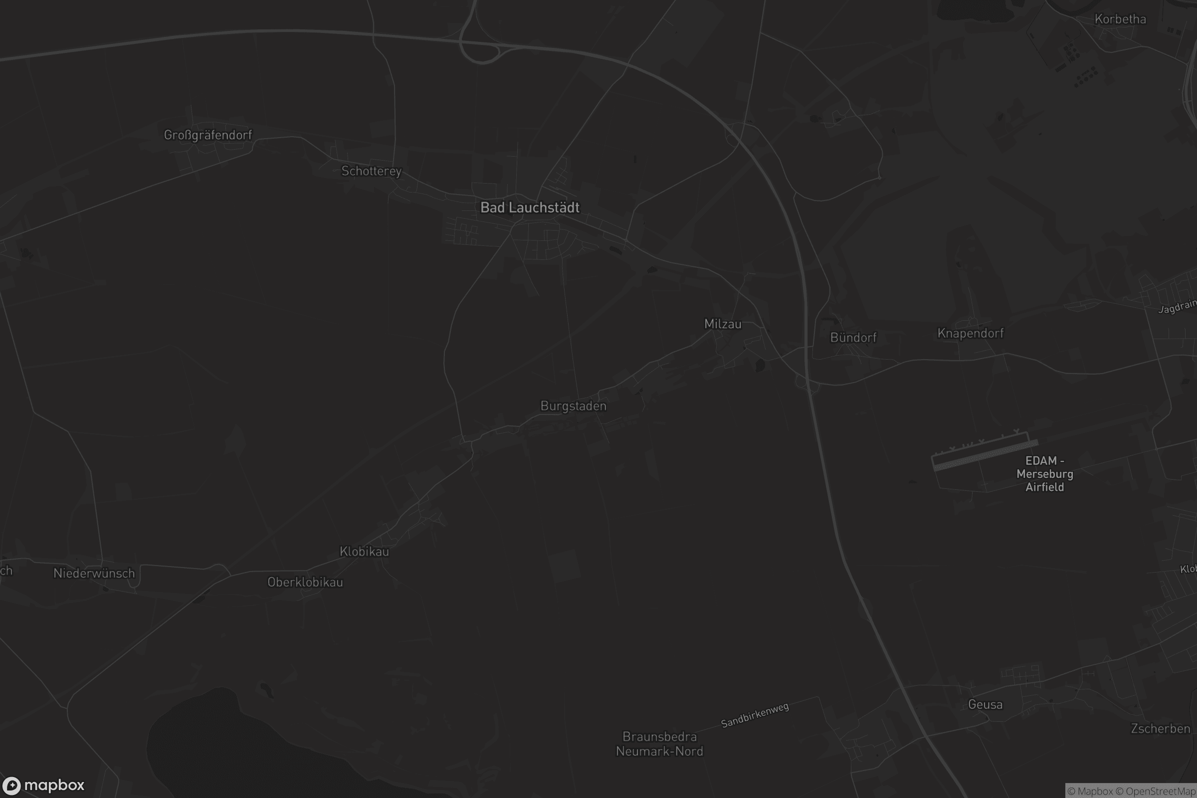 Karte von Oberkriegstedt