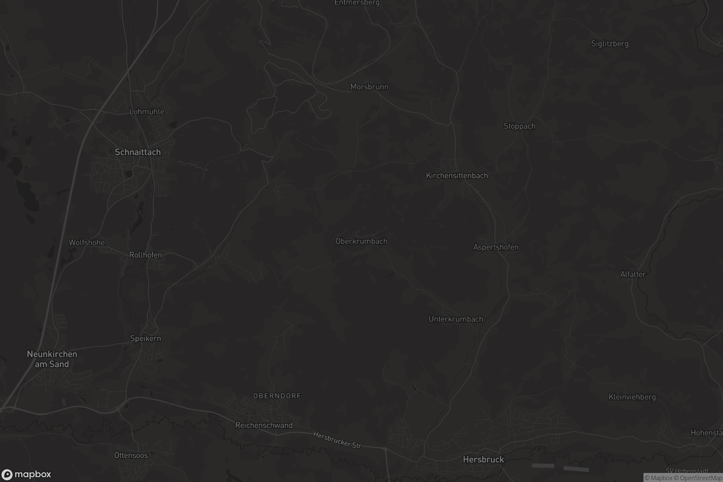 Karte von Oberkrumbach