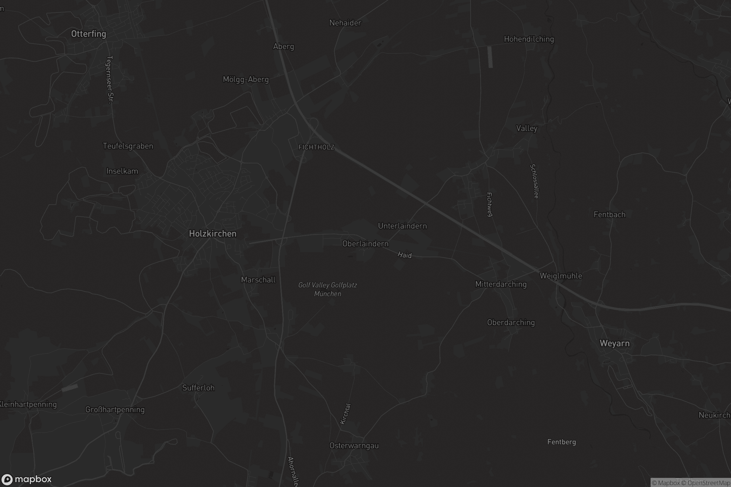 Karte von Oberlaindern