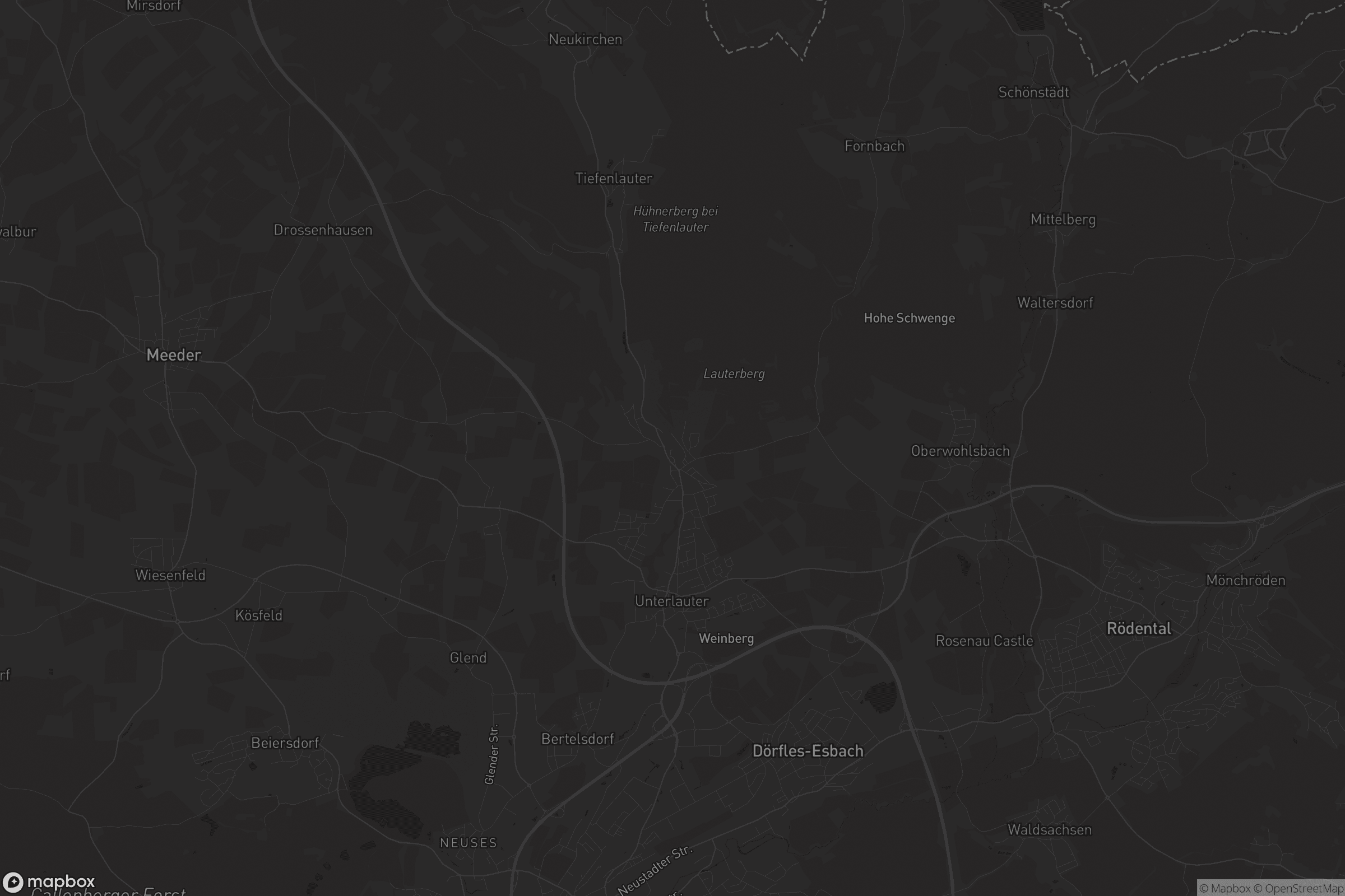 Karte von Oberlauter