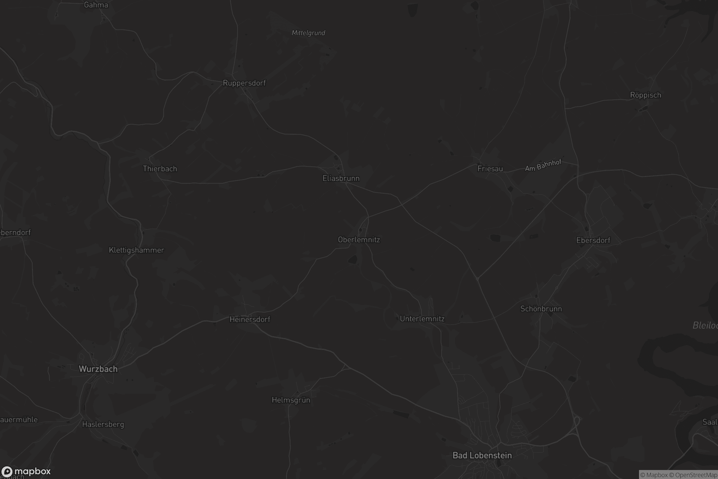 Karte von Oberlemnitz