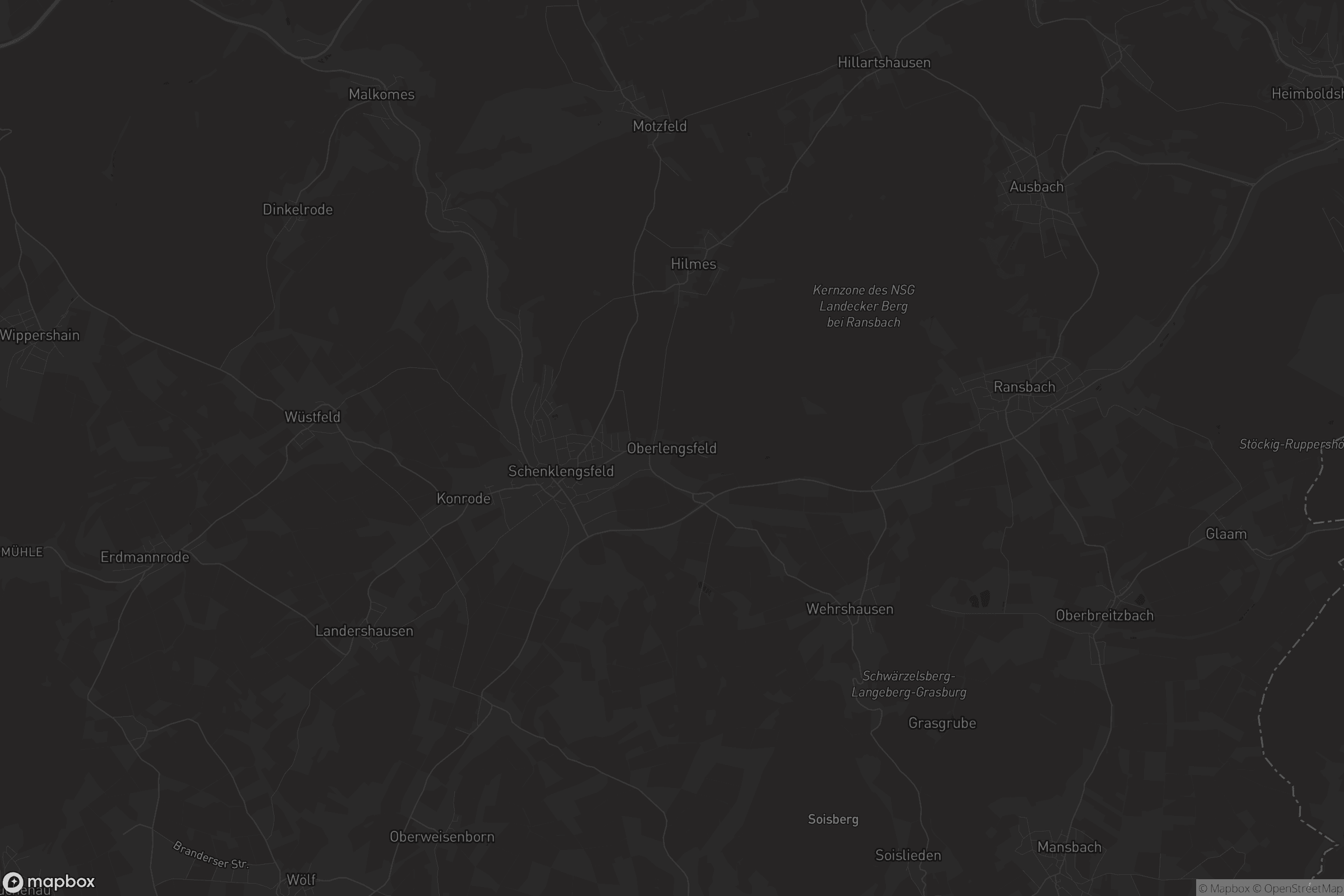 Karte von Oberlengsfeld