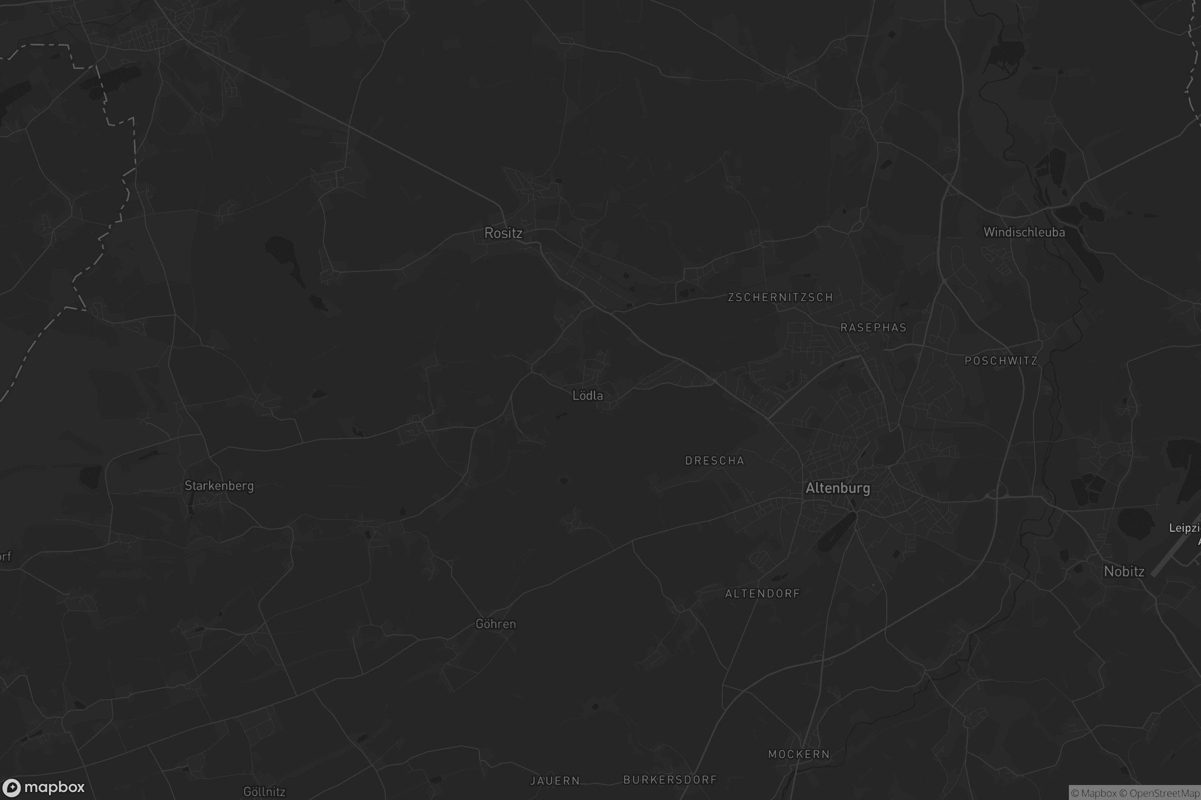 Karte von Oberlödla