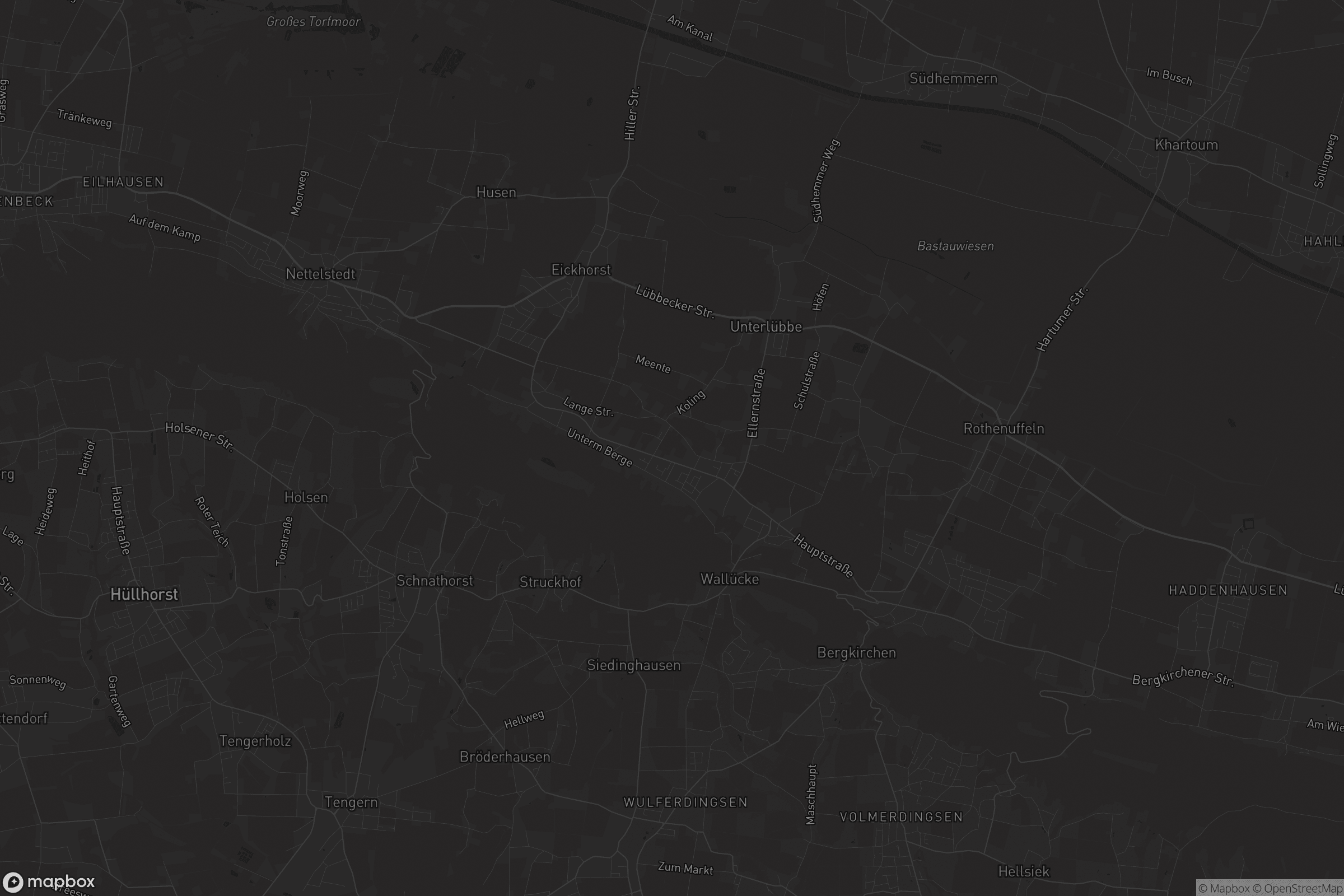 Karte von Oberlübbe