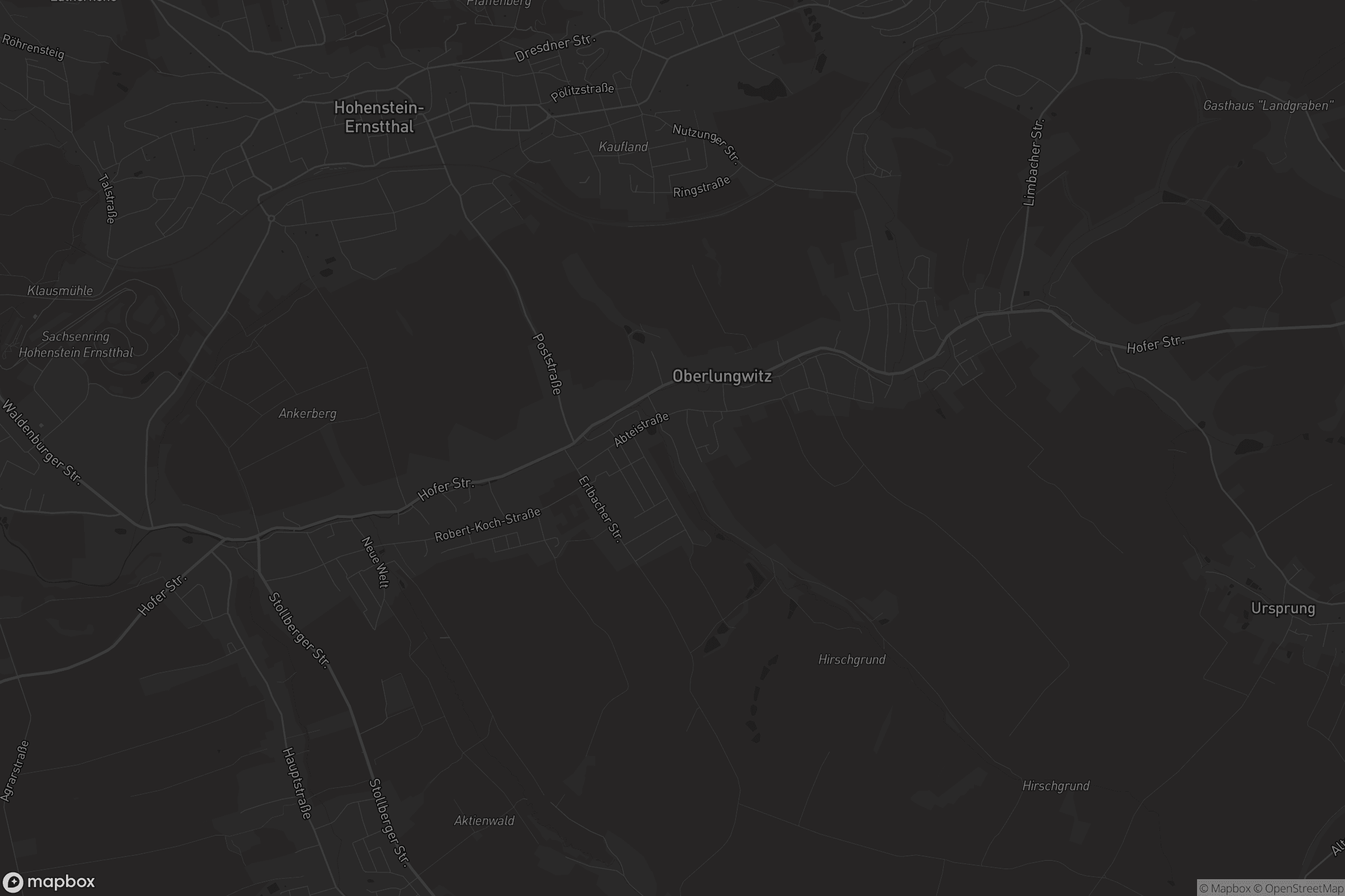 Karte von Oberlungwitz