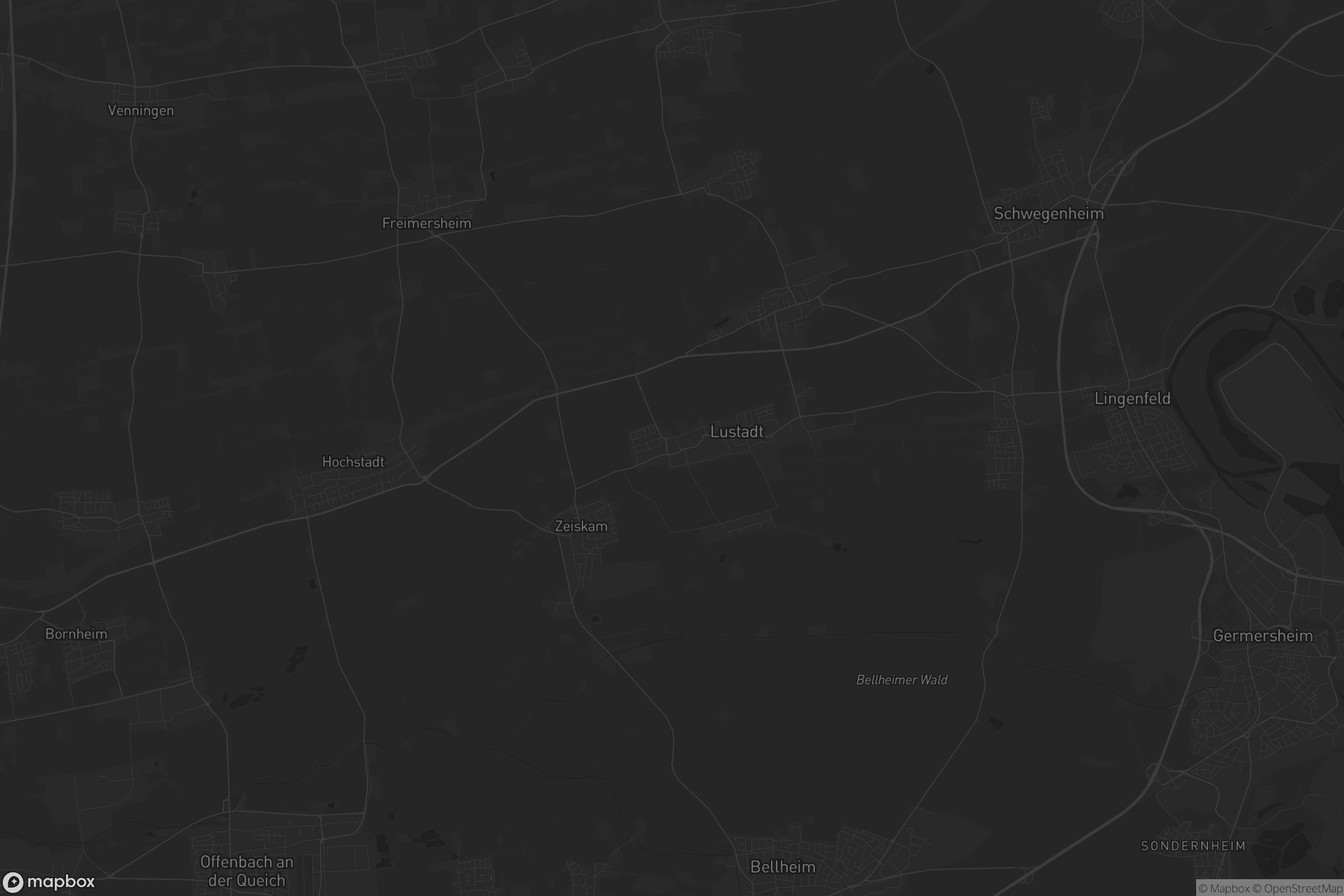 Karte von Oberlustadt