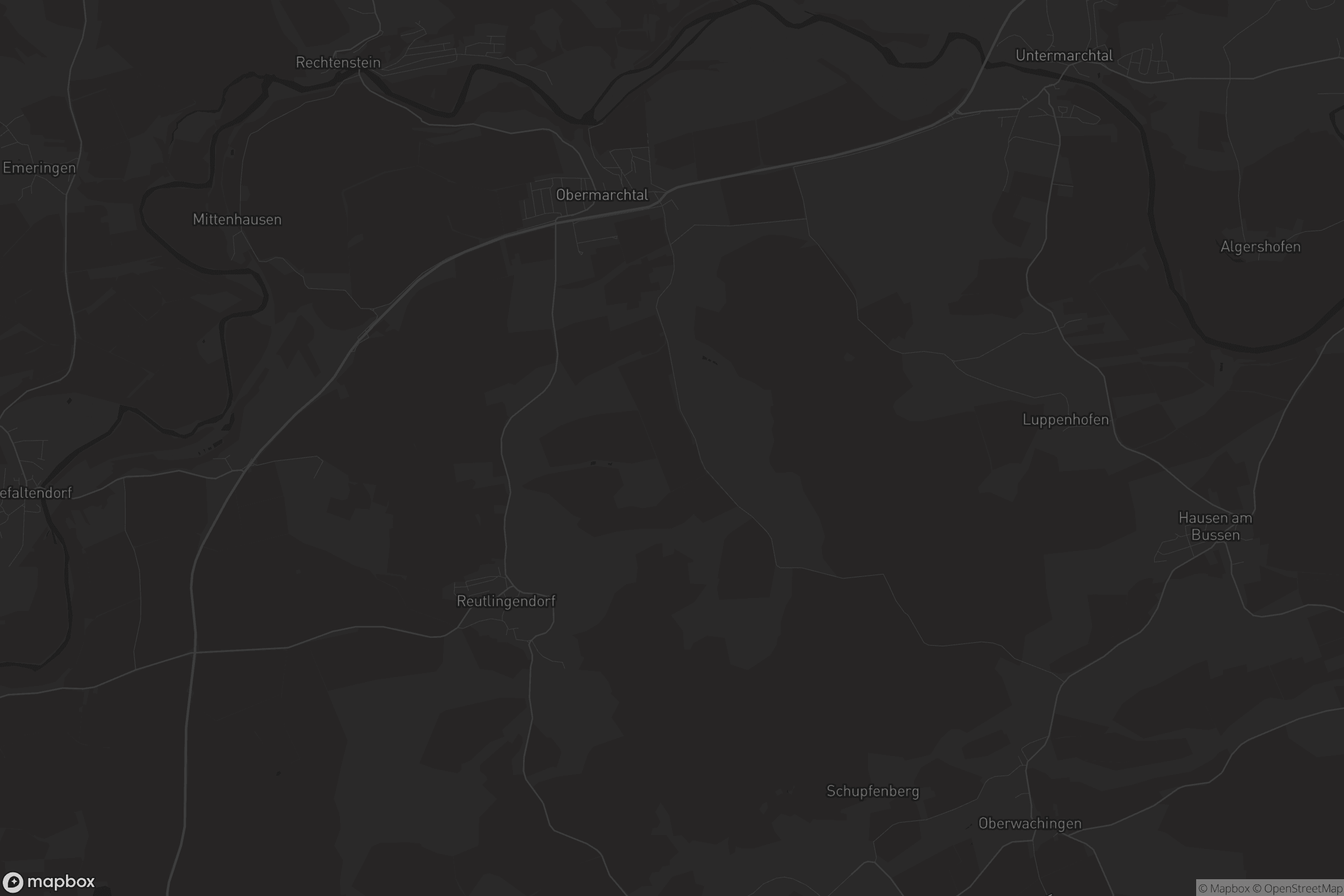 Karte von Obermarchtal