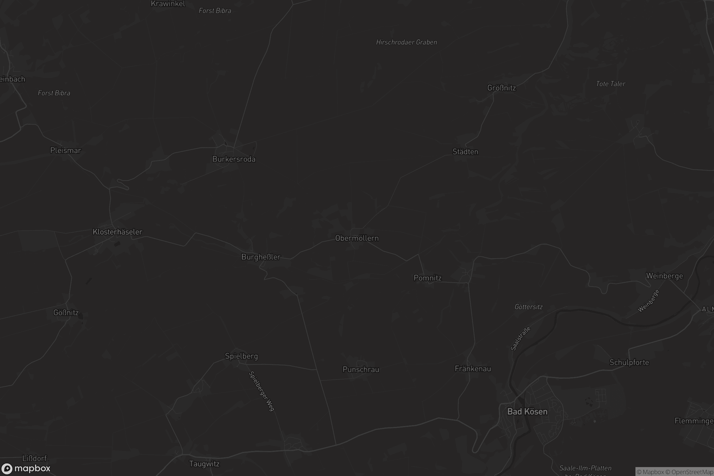 Karte von Obermöllern