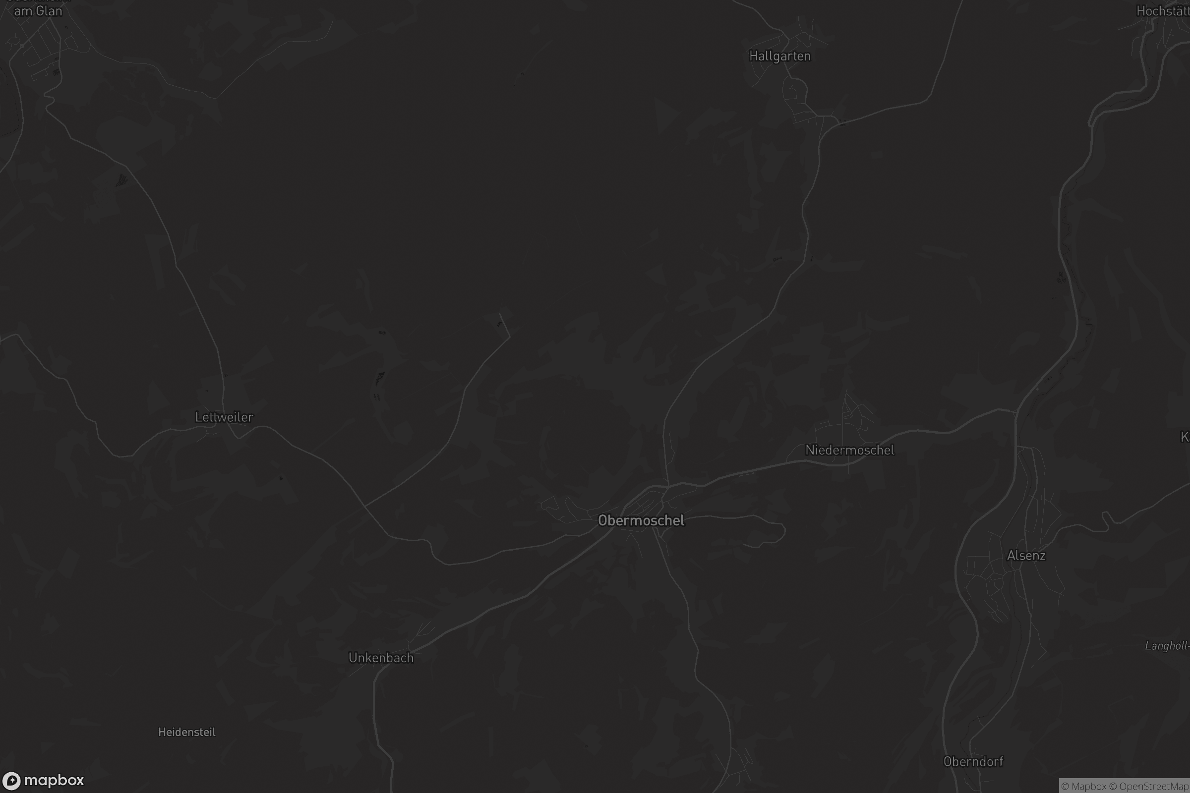 Karte von Obermoschel