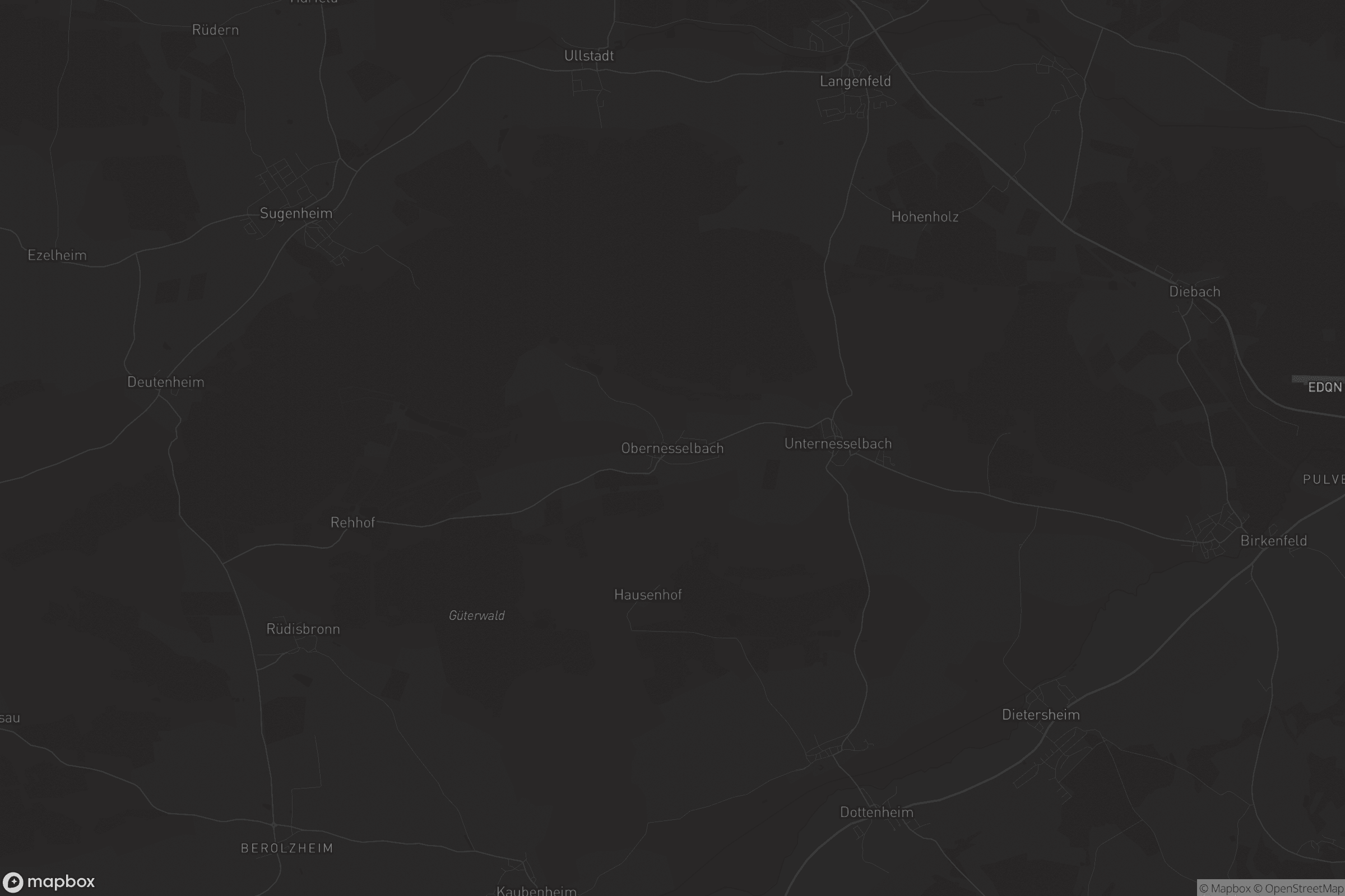 Karte von Obernesselbach