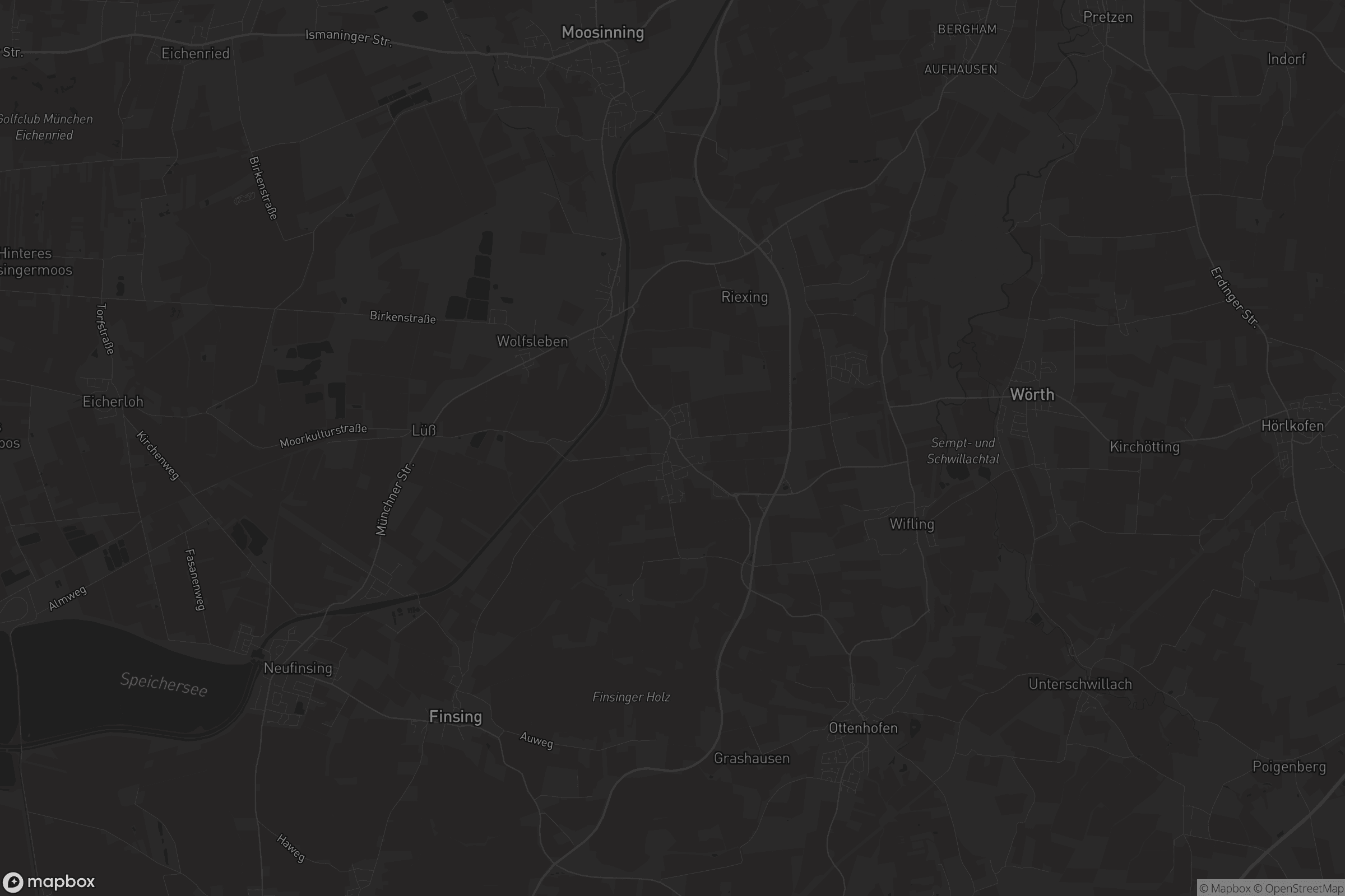 Karte von Oberneuching