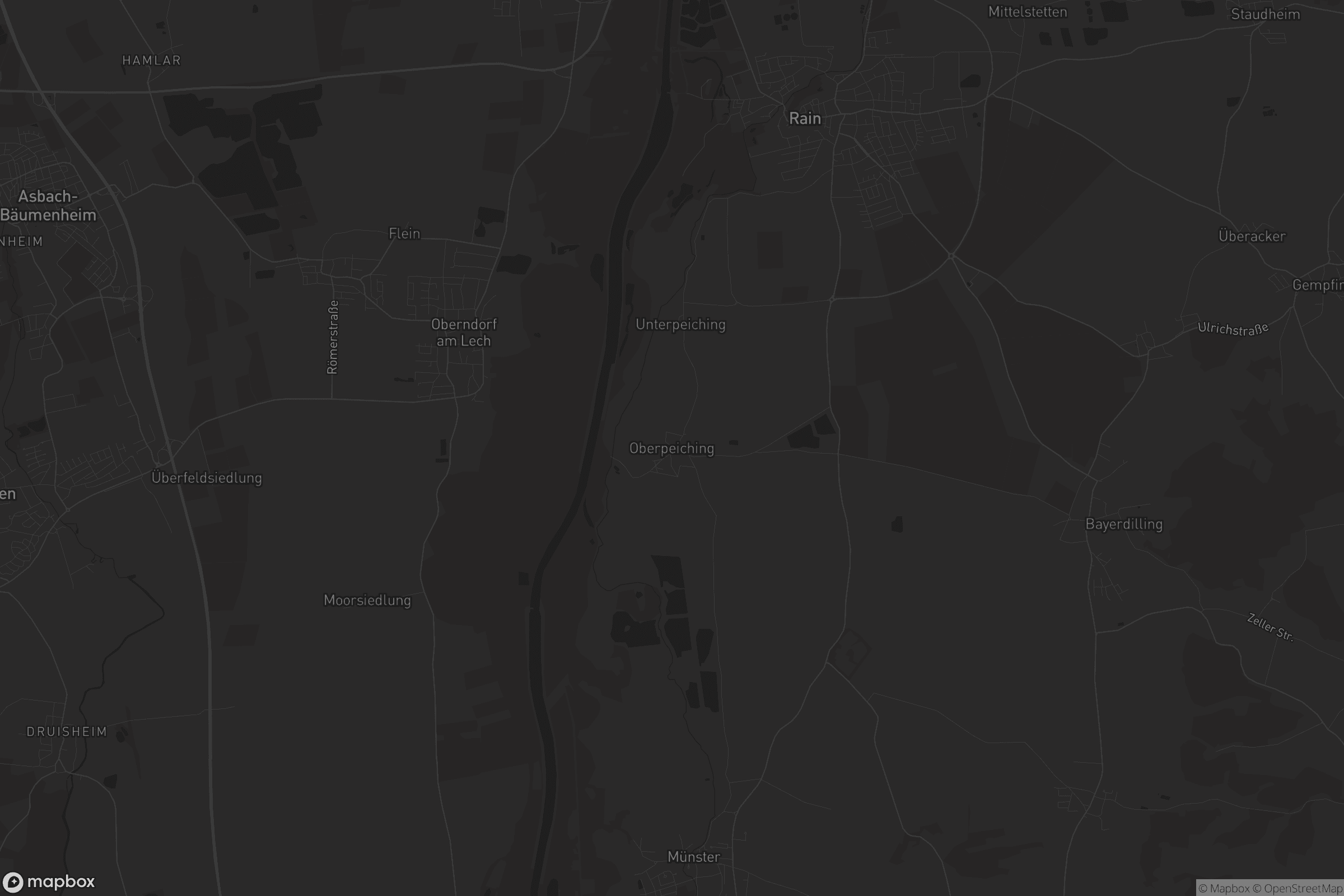 Karte von Oberpeiching